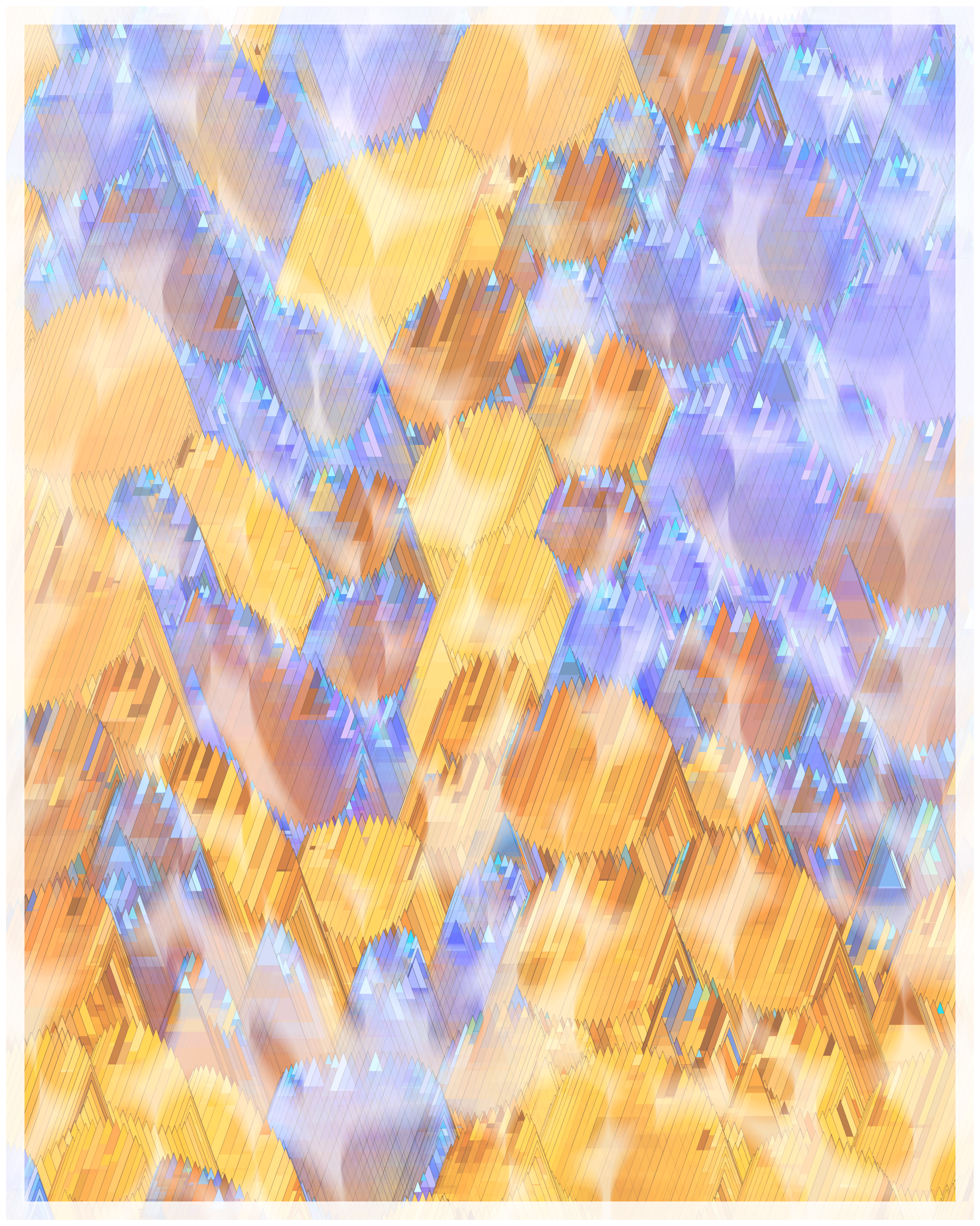 Art Blocks - Art Blocks v2 - Glass #294 - NFT # 344000294