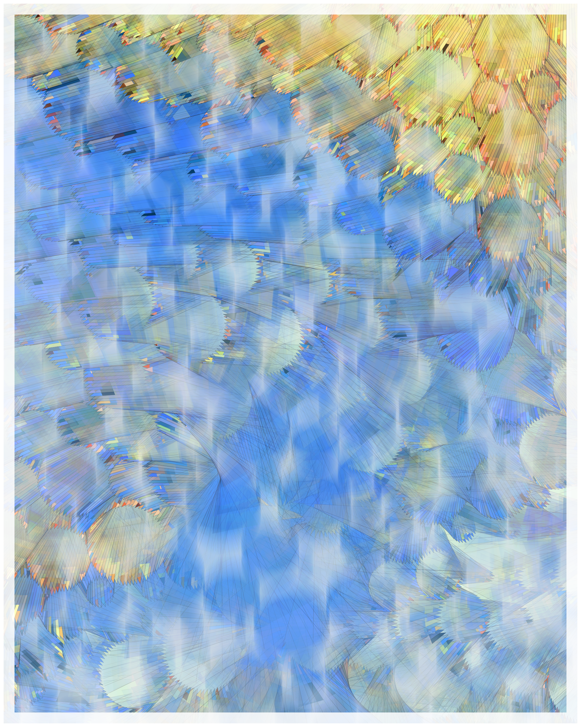 Art Blocks - Art Blocks v2 - Glass #295 - NFT # 344000295