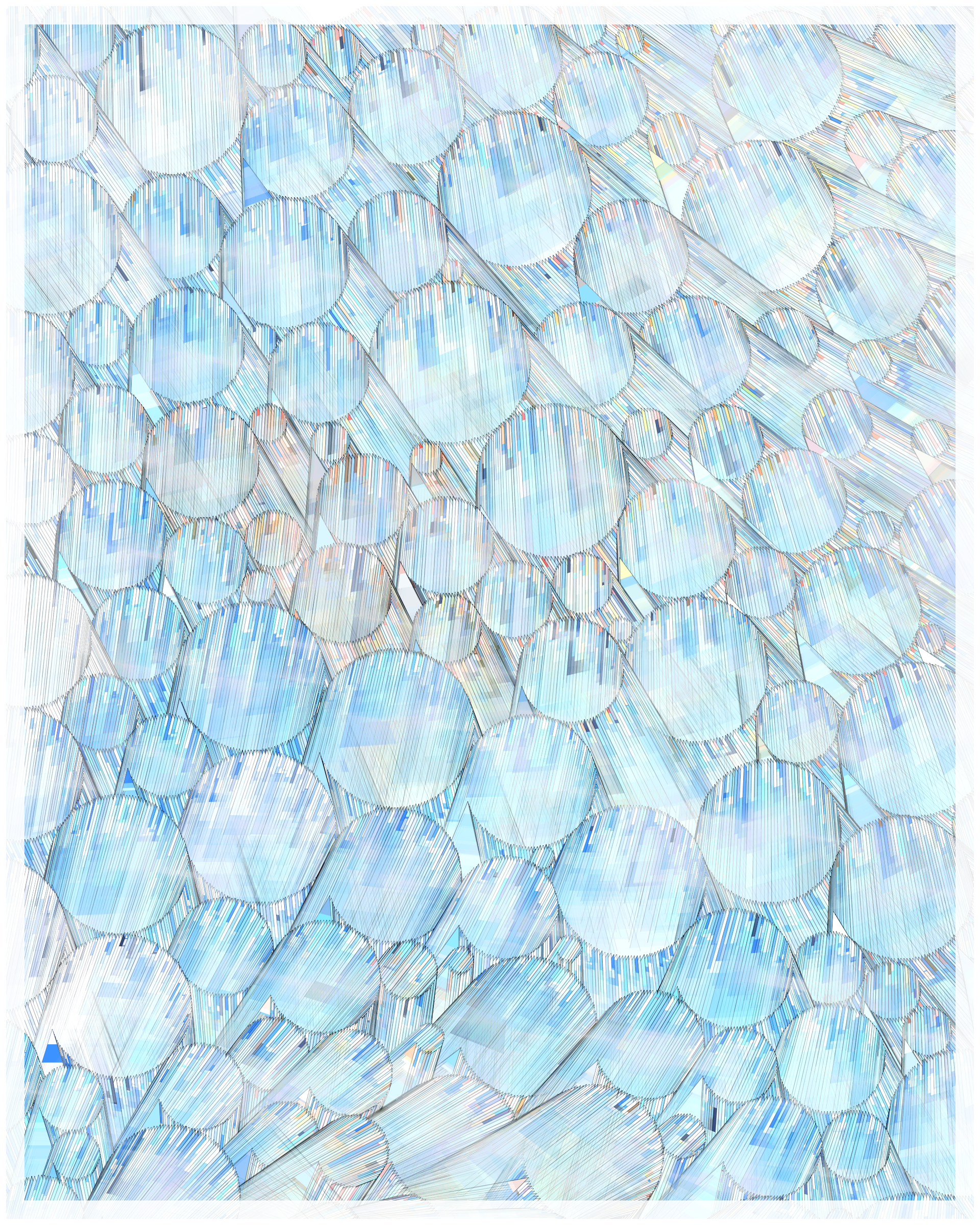 Art Blocks - Art Blocks v2 - Glass #296 - NFT # 344000296