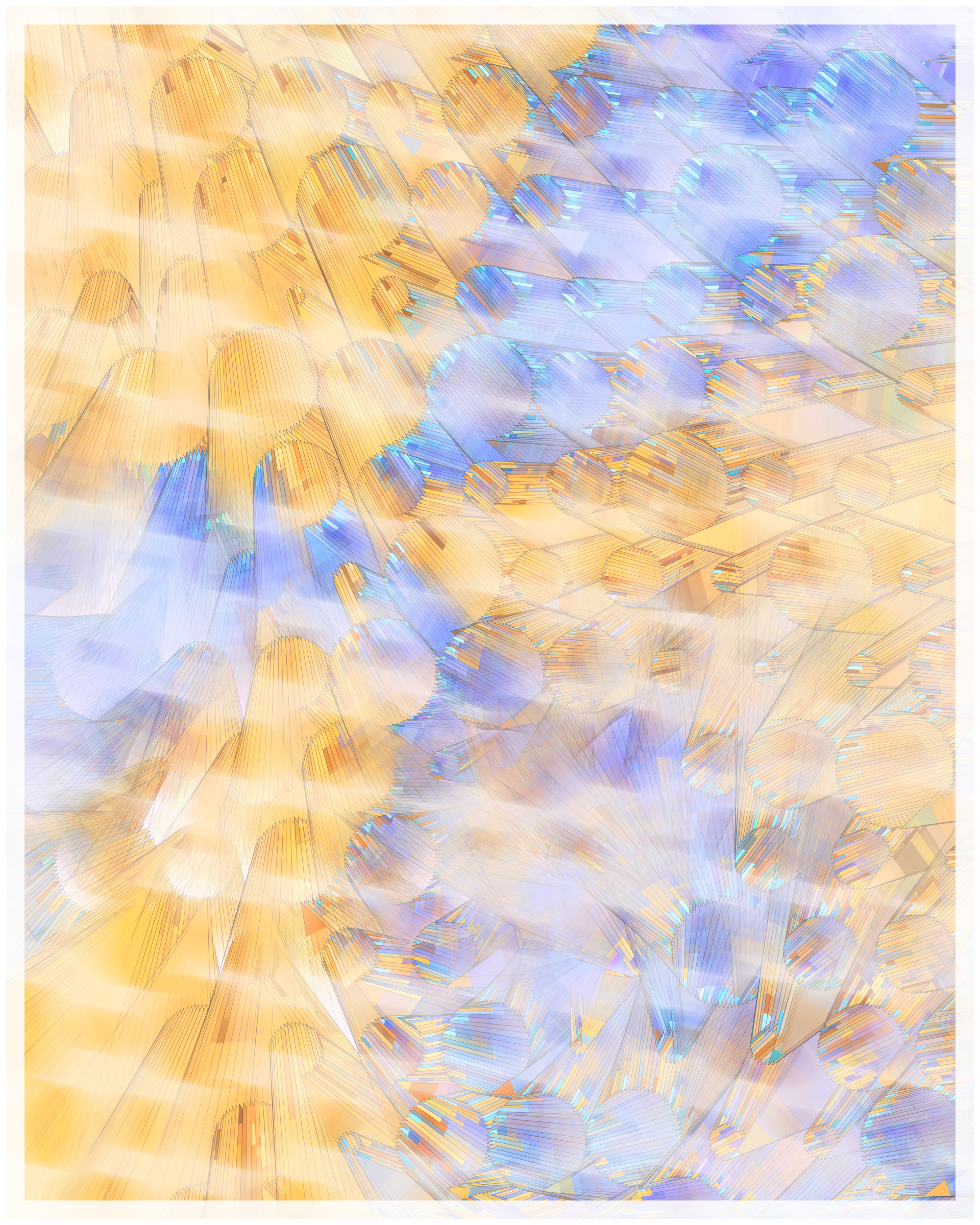 Art Blocks - Art Blocks v2 - Glass #298 - NFT # 344000298