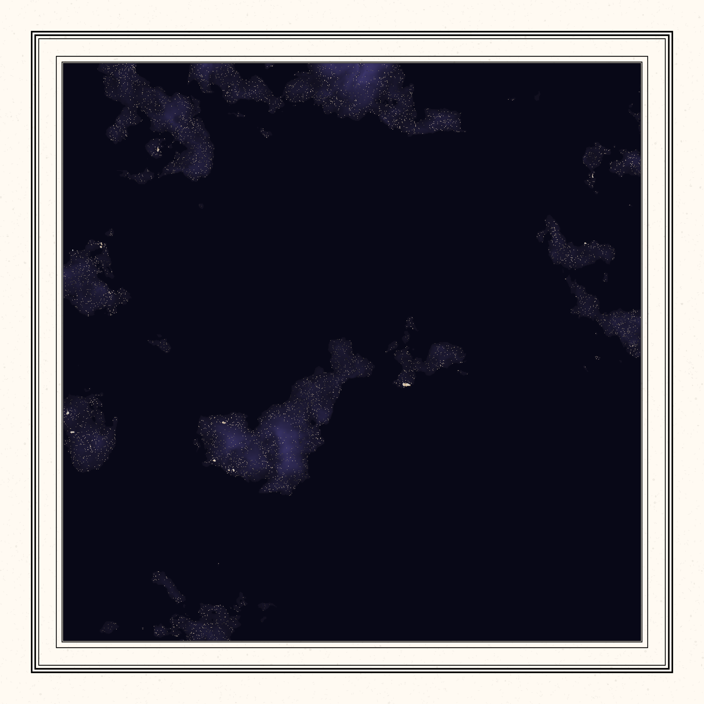 Art Blocks - Art Blocks v2 - CryptoCountries: The Unpublished Archives of a Mythical World Traveler #15 - NFT # 348000015