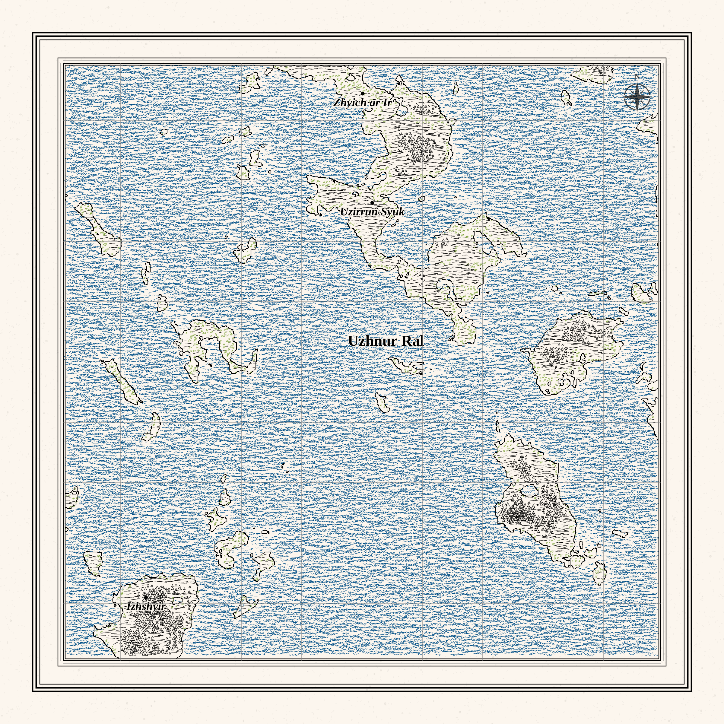 Art Blocks - Art Blocks v2 - CryptoCountries: The Unpublished Archives of a Mythical World Traveler #16 - NFT # 348000016