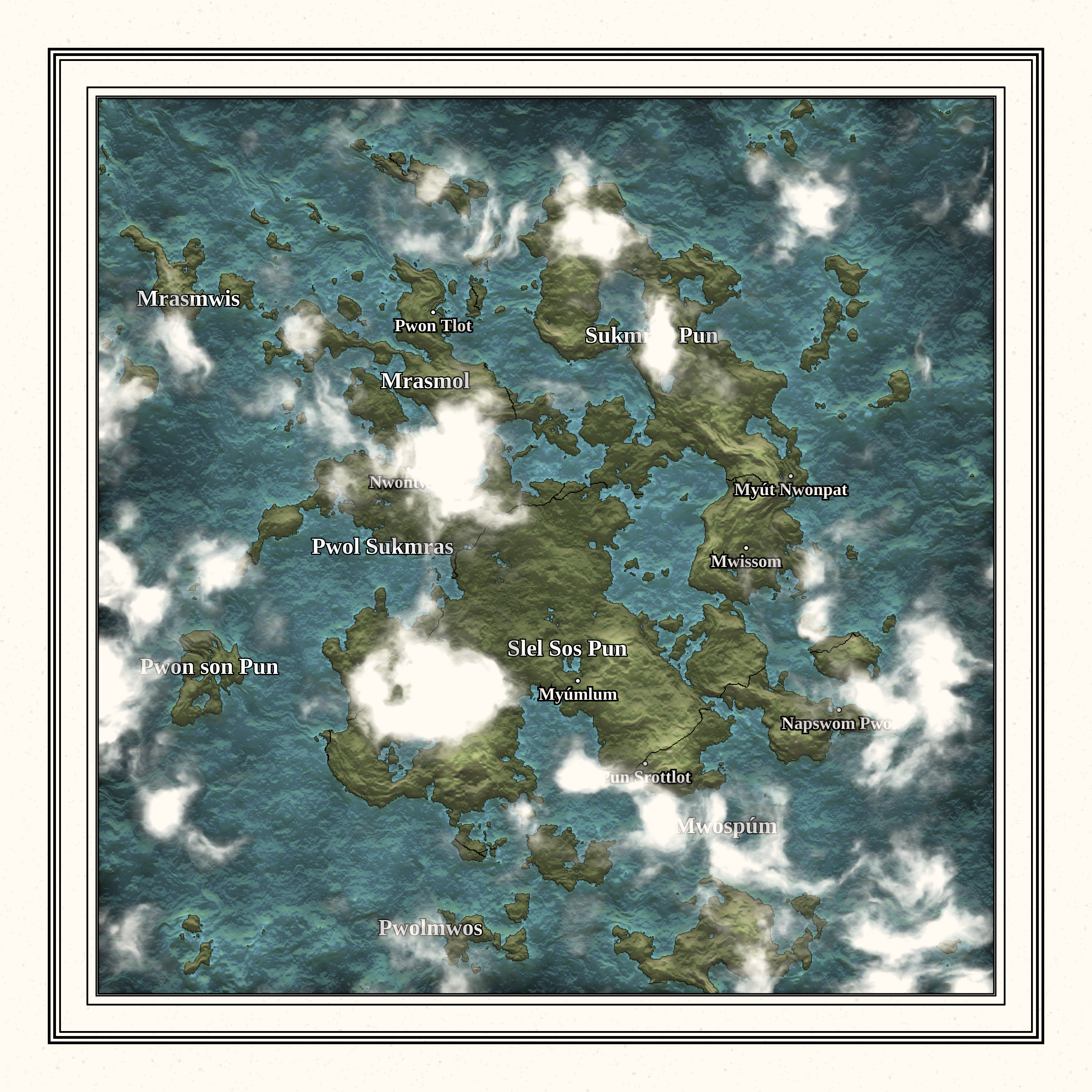 Art Blocks - Art Blocks v2 - CryptoCountries: The Unpublished Archives of a Mythical World Traveler #19 - NFT # 348000019