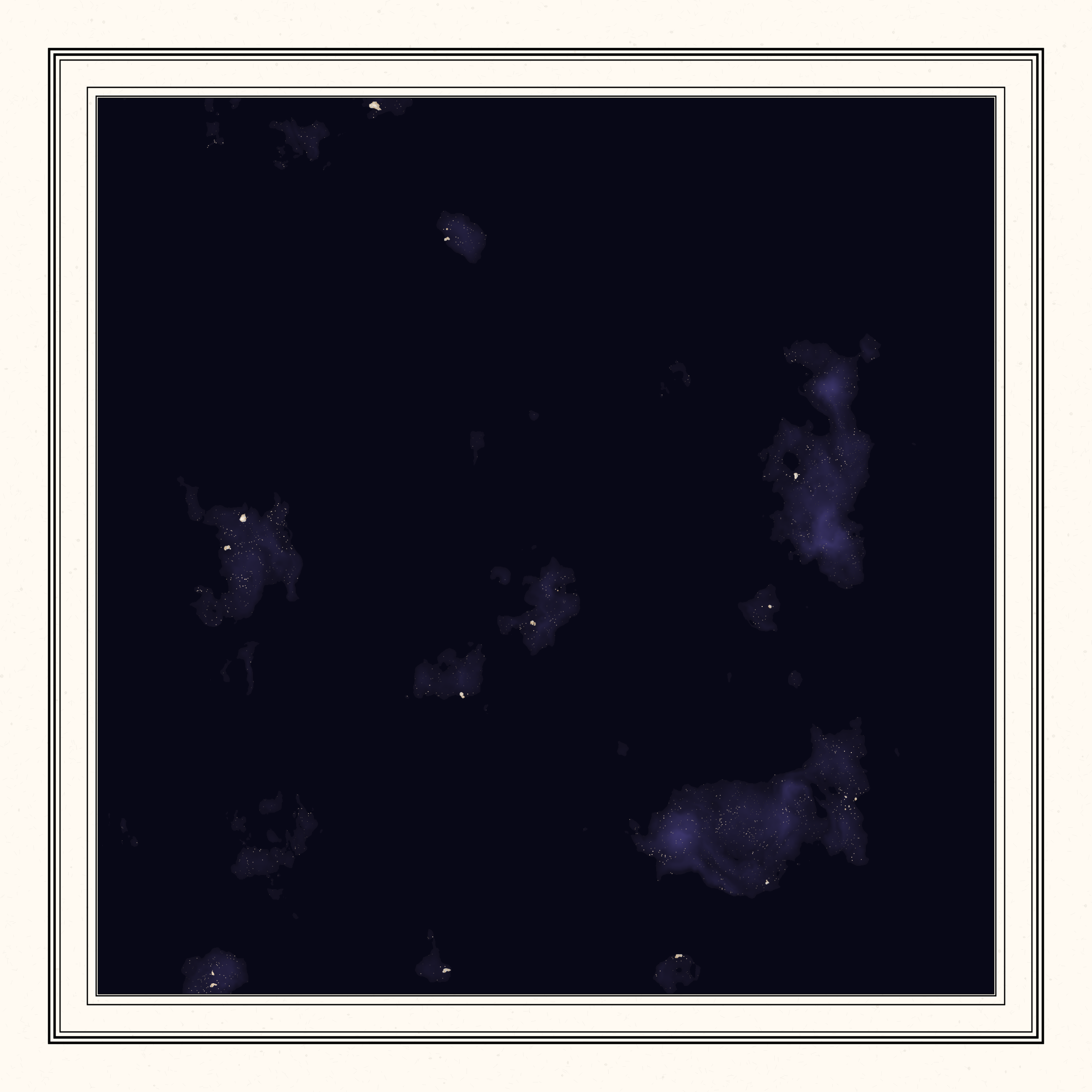 Art Blocks - Art Blocks v2 - CryptoCountries: The Unpublished Archives of a Mythical World Traveler #63 - NFT # 348000063