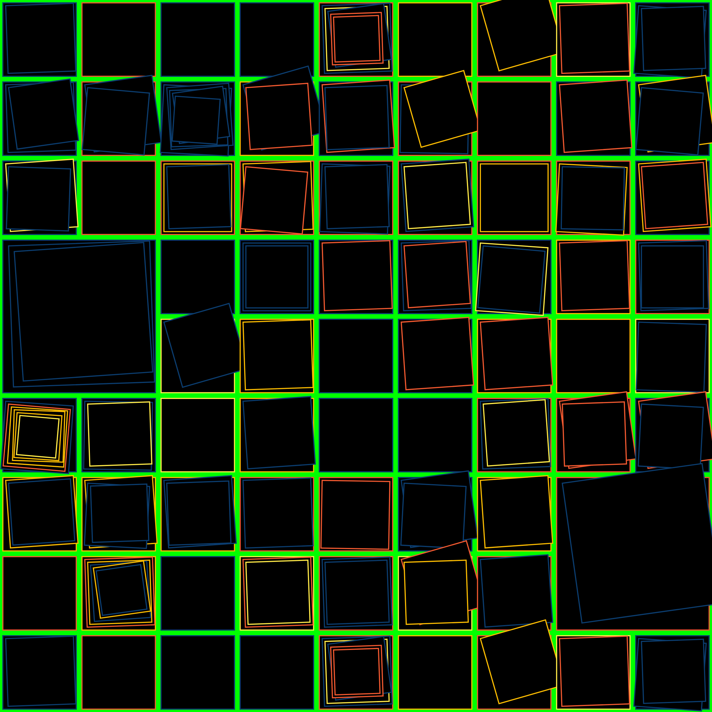 Art Blocks - Art Blocks v2 - Aerial View #12 - NFT # 35000012