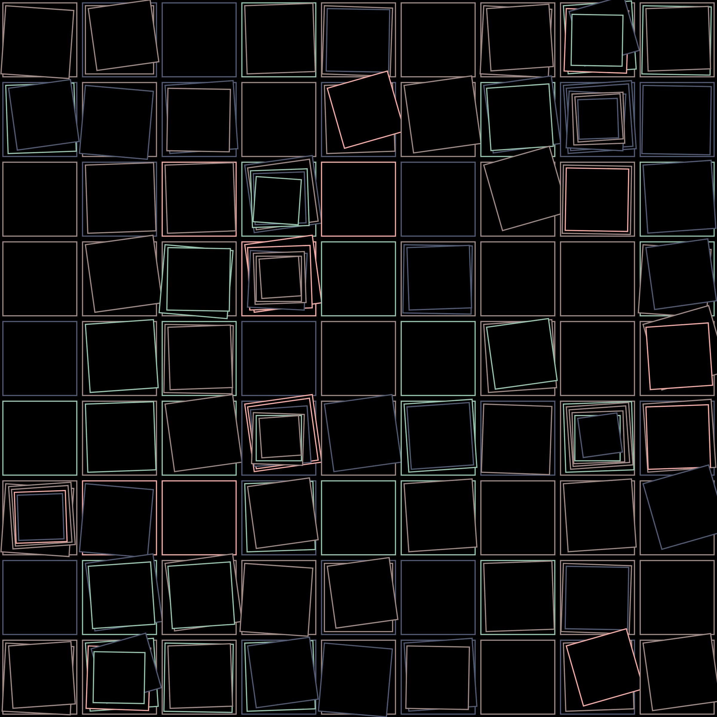 Art Blocks - Art Blocks v2 - Aerial View #22 - NFT # 35000022