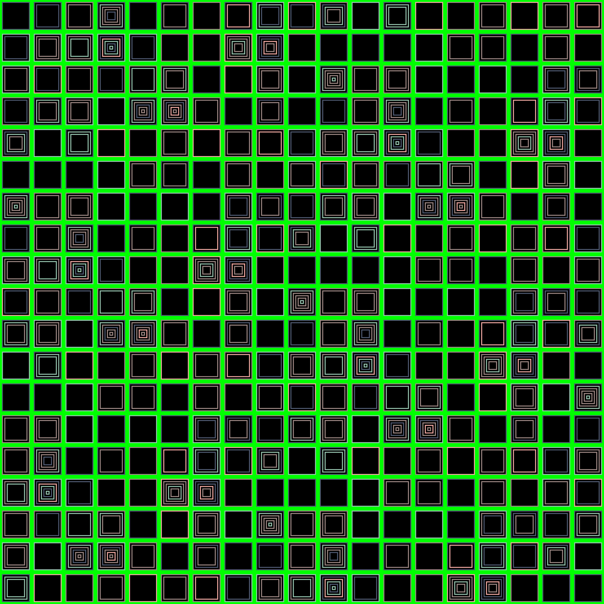 Art Blocks - Art Blocks v2 - Aerial View #25 - NFT # 35000025