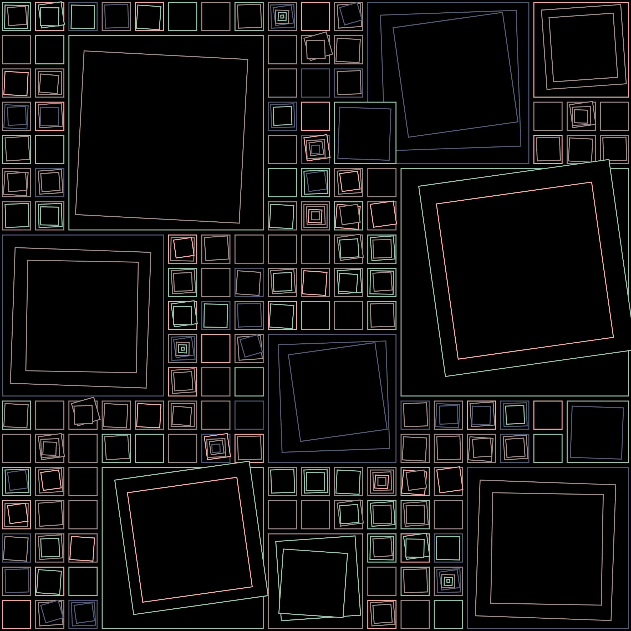 Art Blocks - Art Blocks v2 - Aerial View #30 - NFT # 35000030