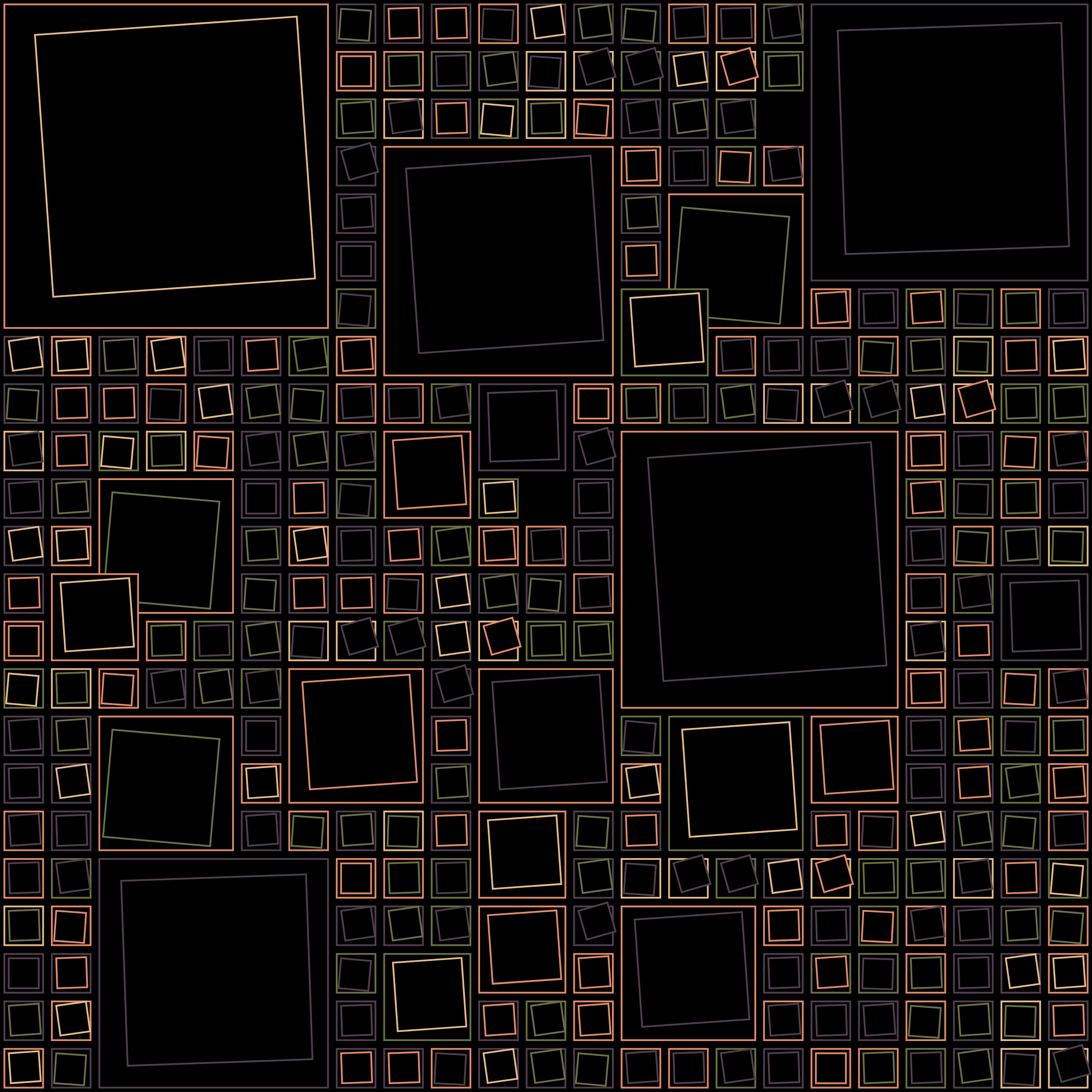 Art Blocks - Art Blocks v2 - Aerial View #41 - NFT # 35000041