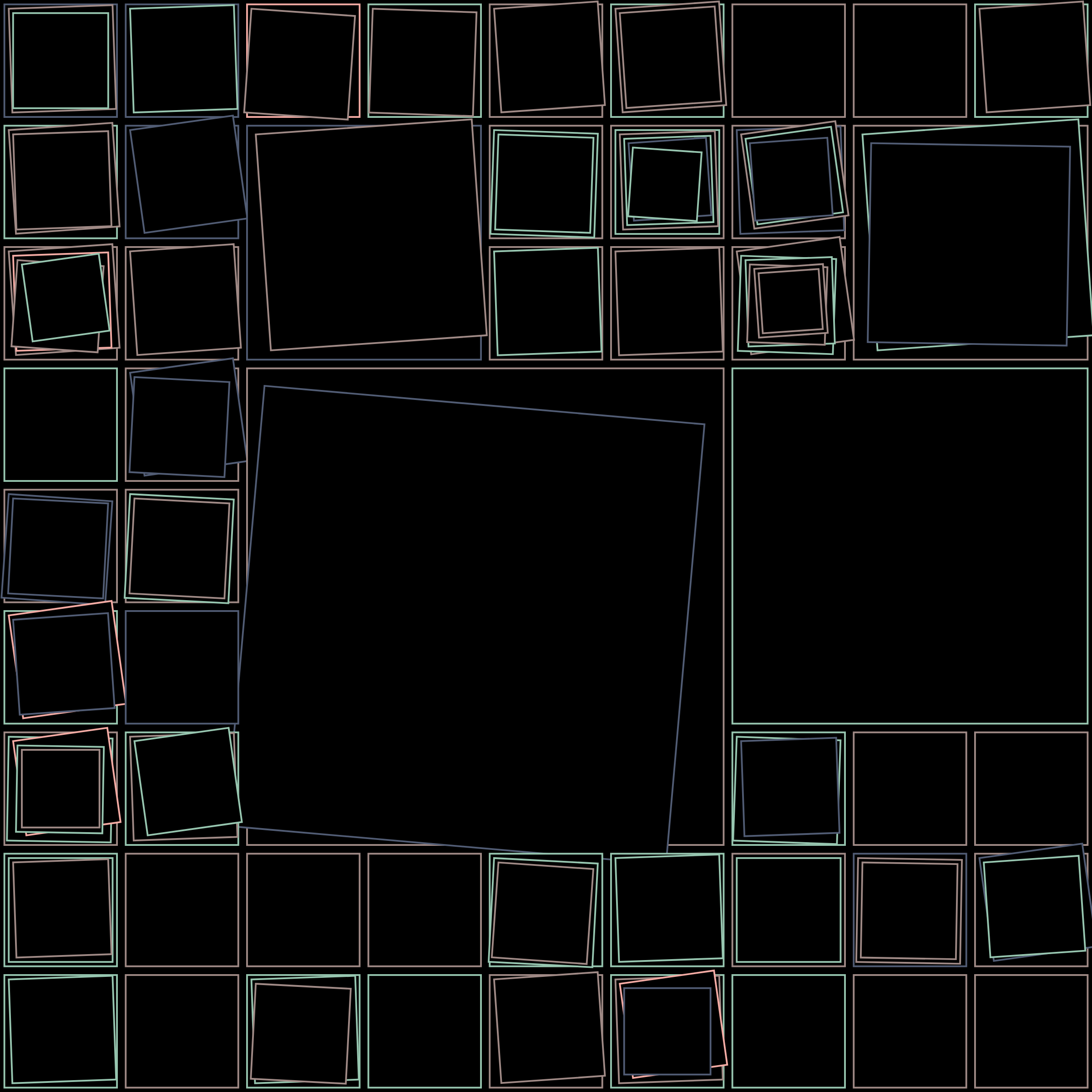 Art Blocks - Art Blocks v2 - Aerial View #44 - NFT # 35000044