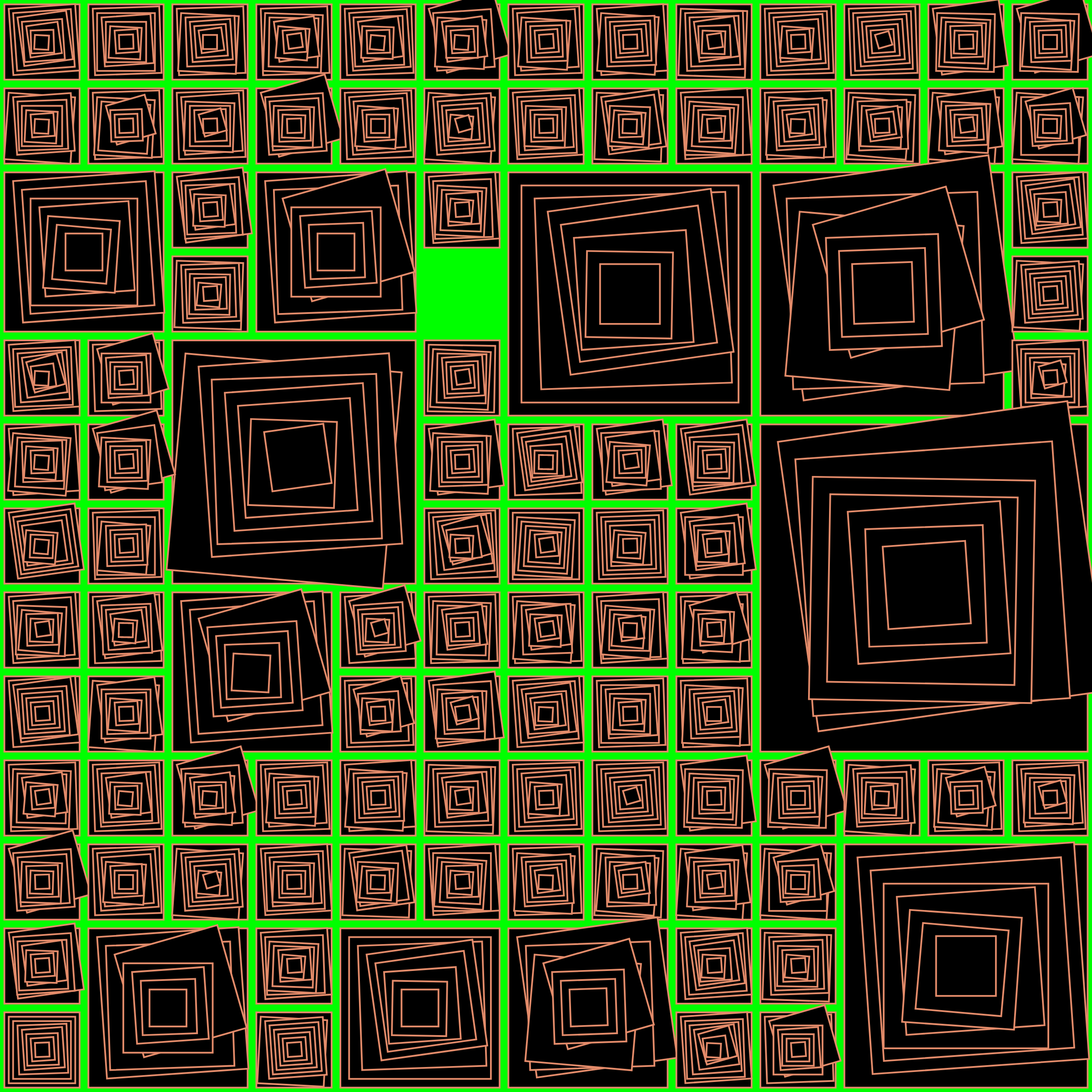 Art Blocks - Art Blocks v2 - Aerial View #58 - NFT # 35000058