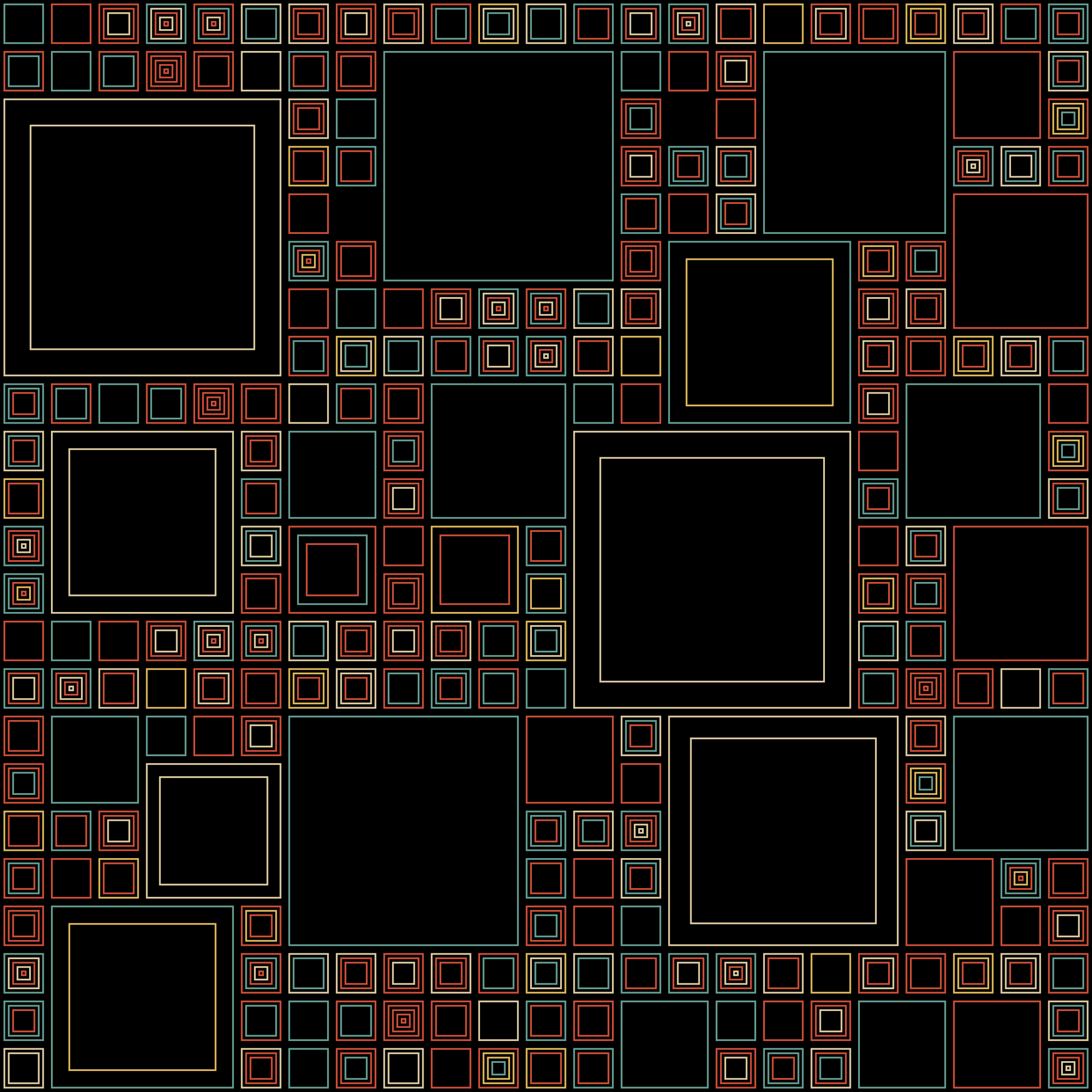 Art Blocks - Art Blocks v2 - Aerial View #86 - NFT # 35000086