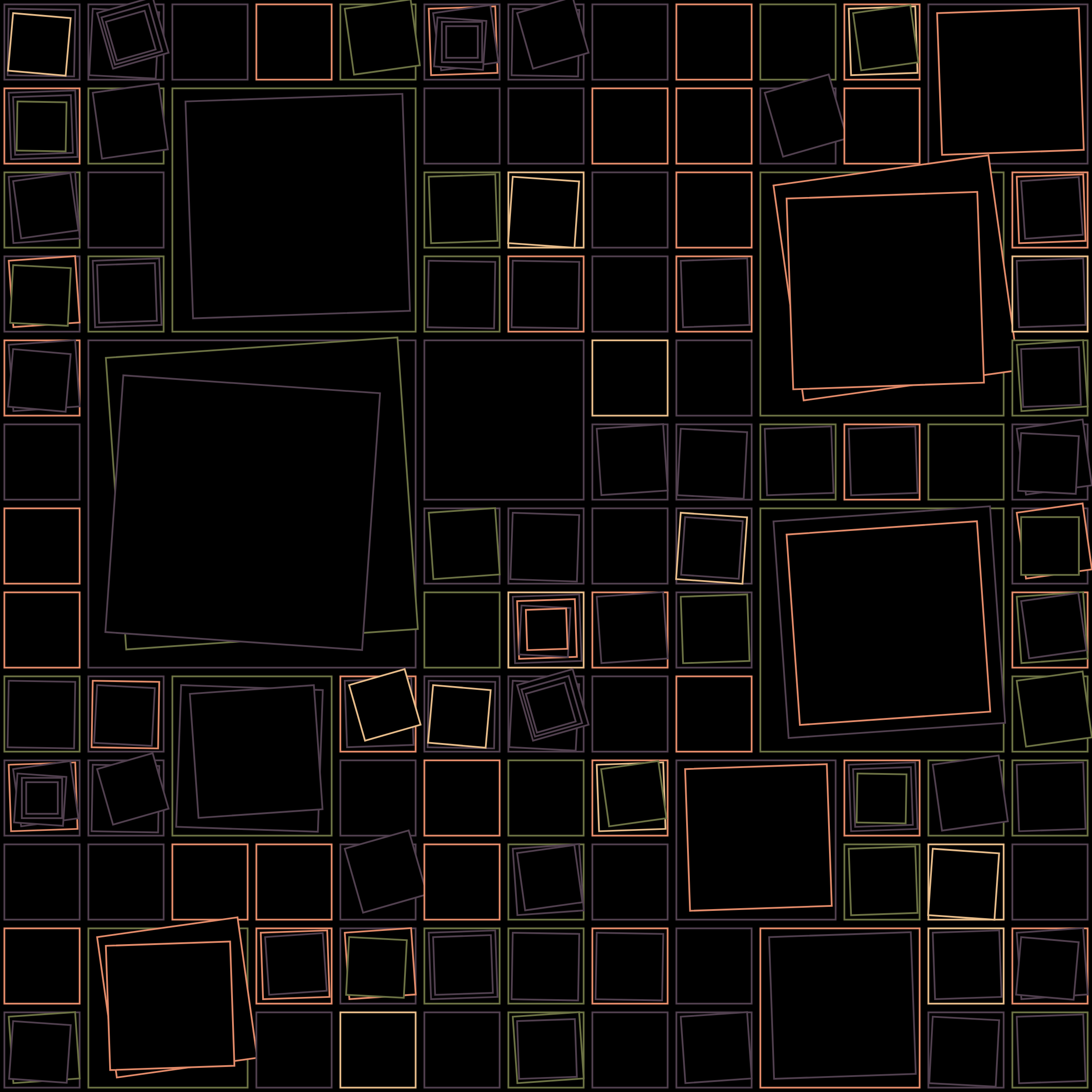 Art Blocks - Art Blocks v2 - Aerial View #107 - NFT # 35000107