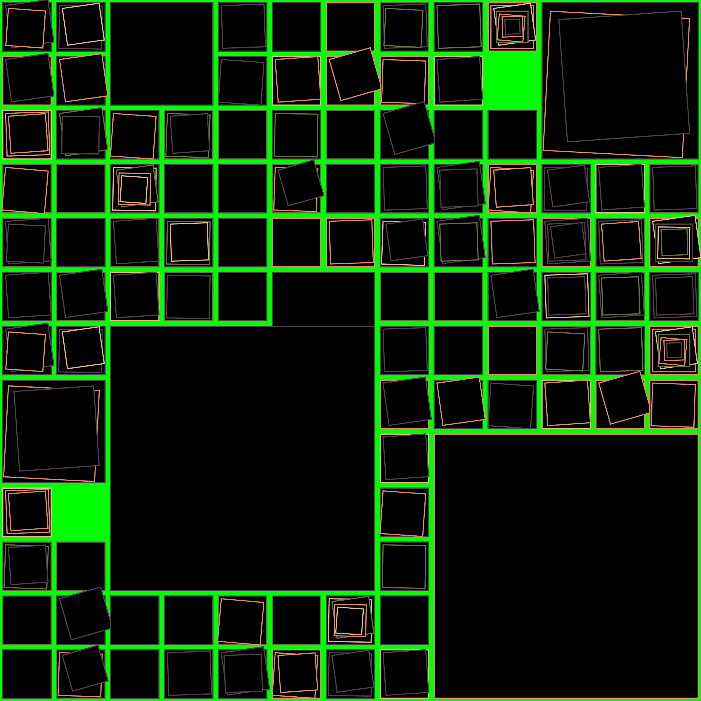 Art Blocks - Art Blocks v2 - Aerial View #135 - NFT # 35000135