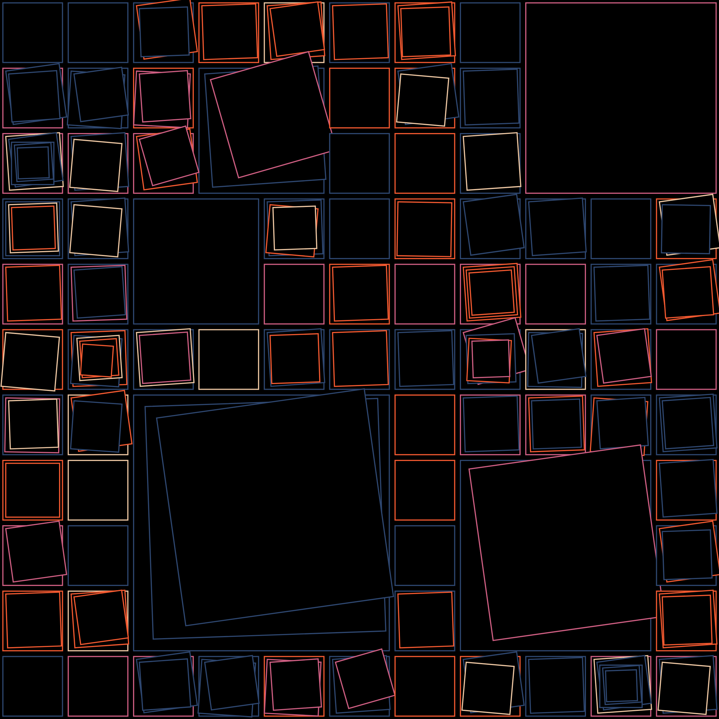 Art Blocks - Art Blocks v2 - Aerial View #141 - NFT # 35000141