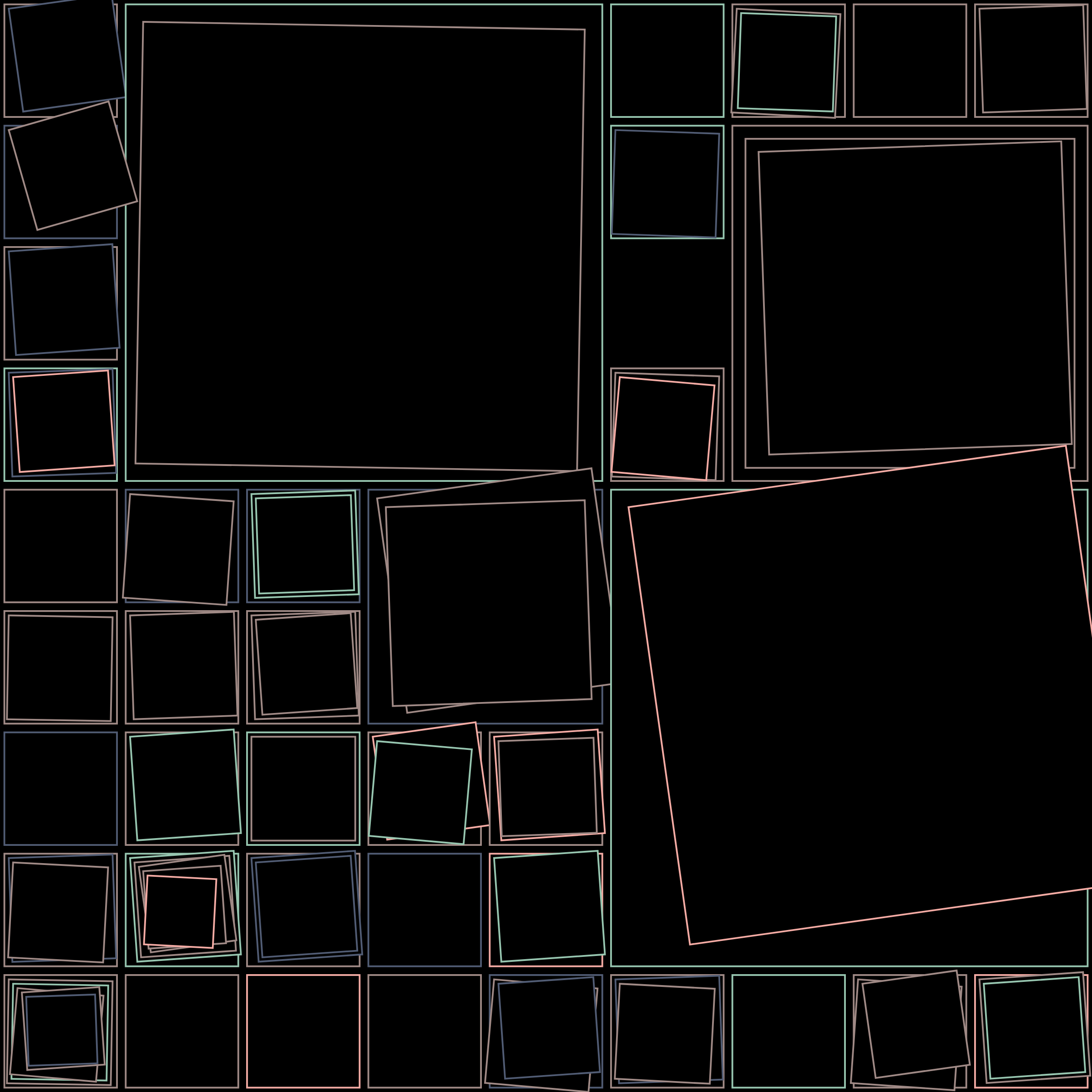 Art Blocks - Art Blocks v2 - Aerial View #153 - NFT # 35000153