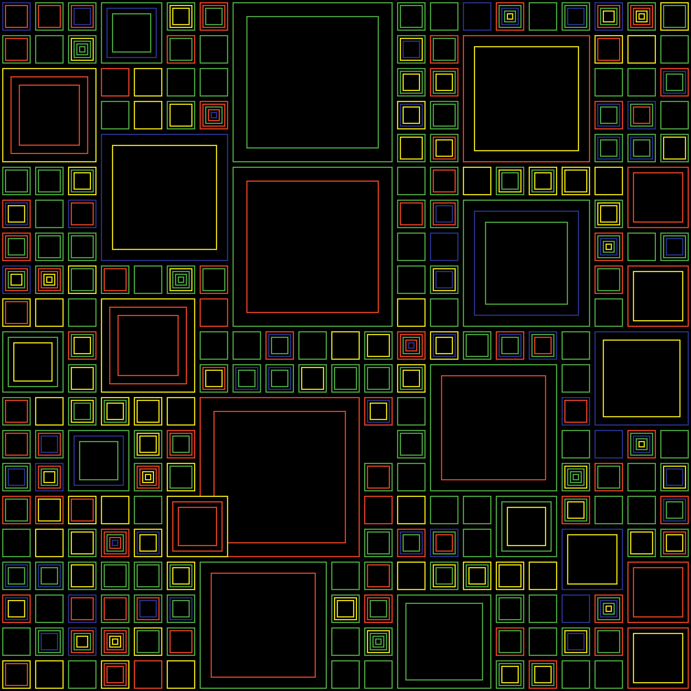 Art Blocks - Art Blocks v2 - Aerial View #154 - NFT # 35000154