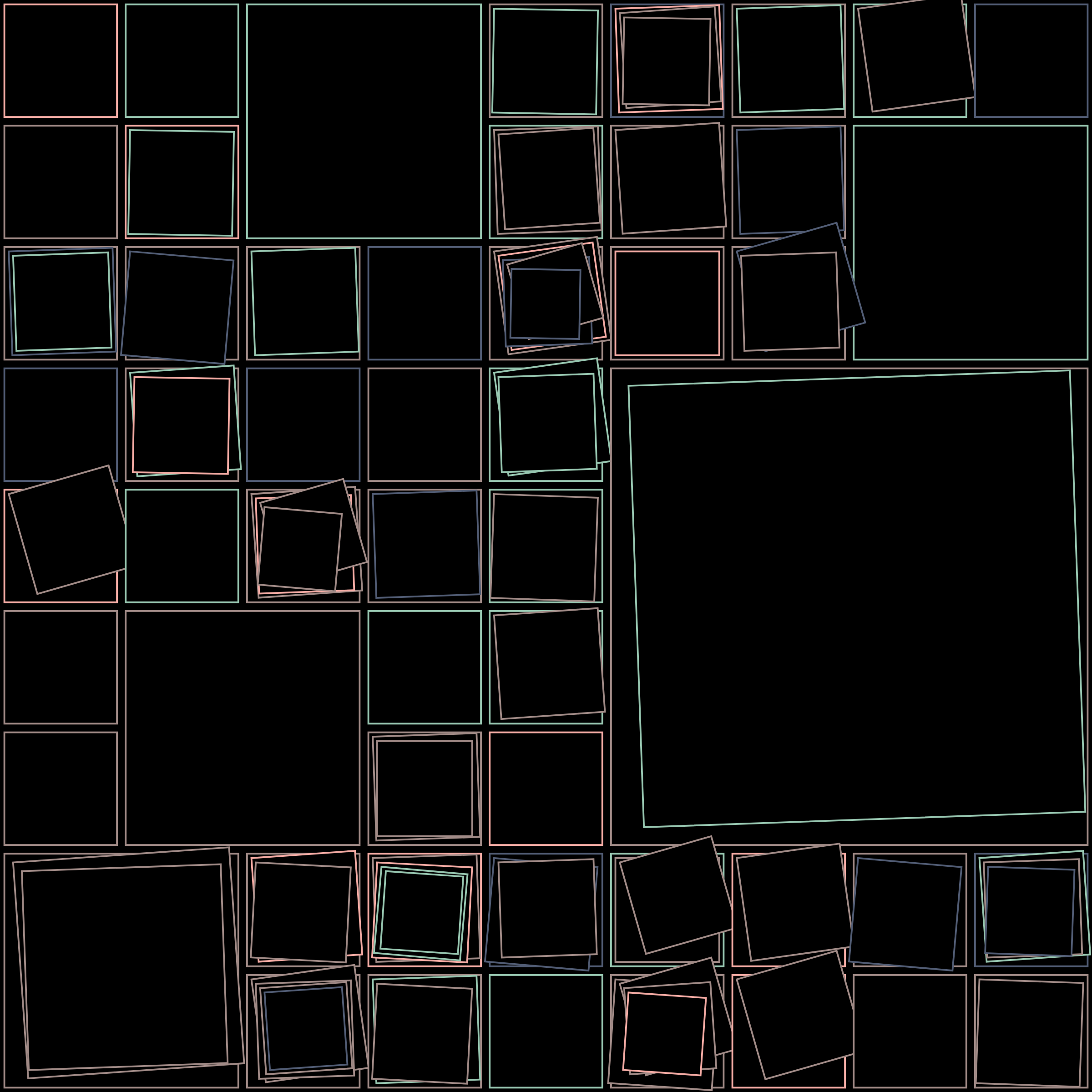 Art Blocks - Art Blocks v2 - Aerial View #155 - NFT # 35000155