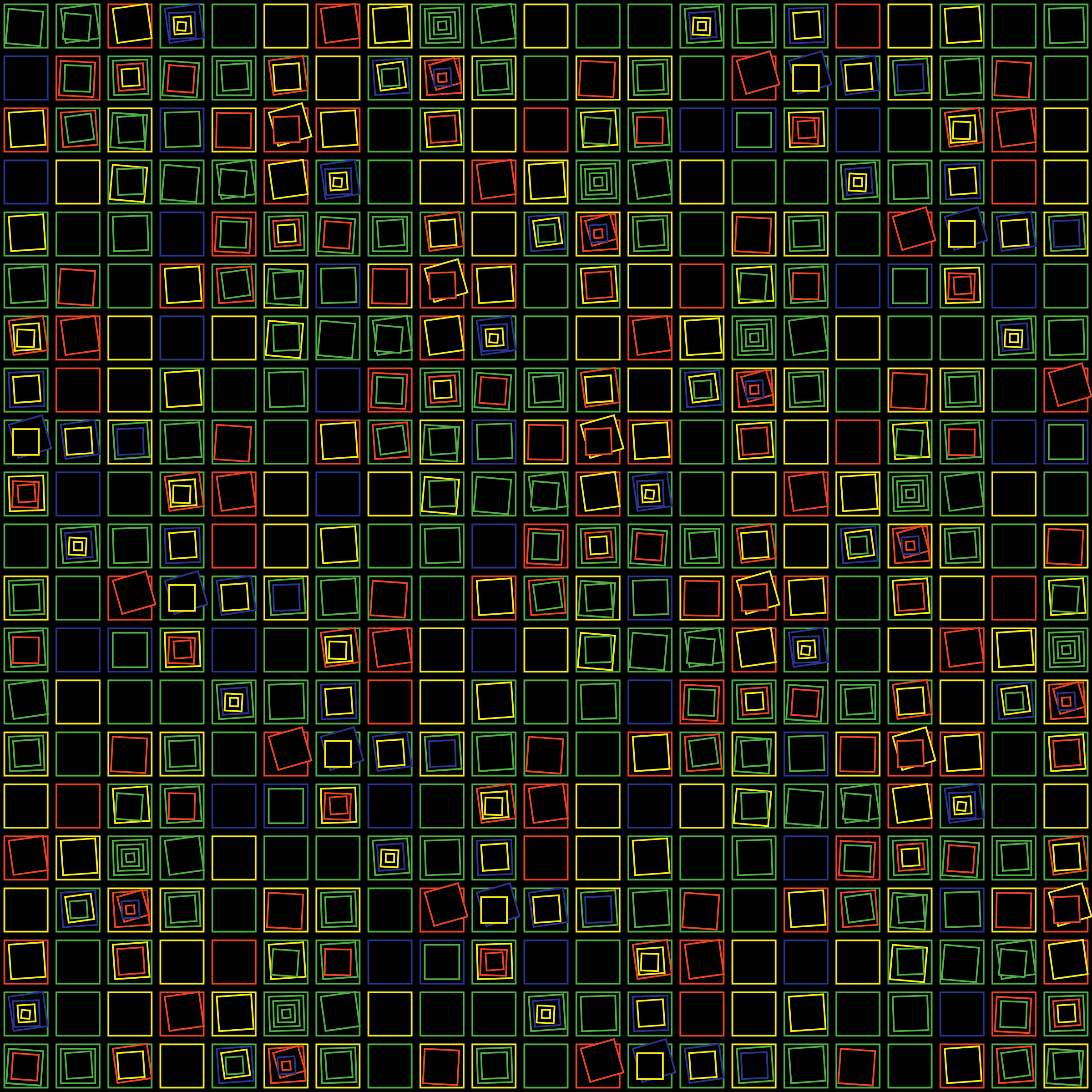 Art Blocks - Art Blocks v2 - Aerial View #156 - NFT # 35000156