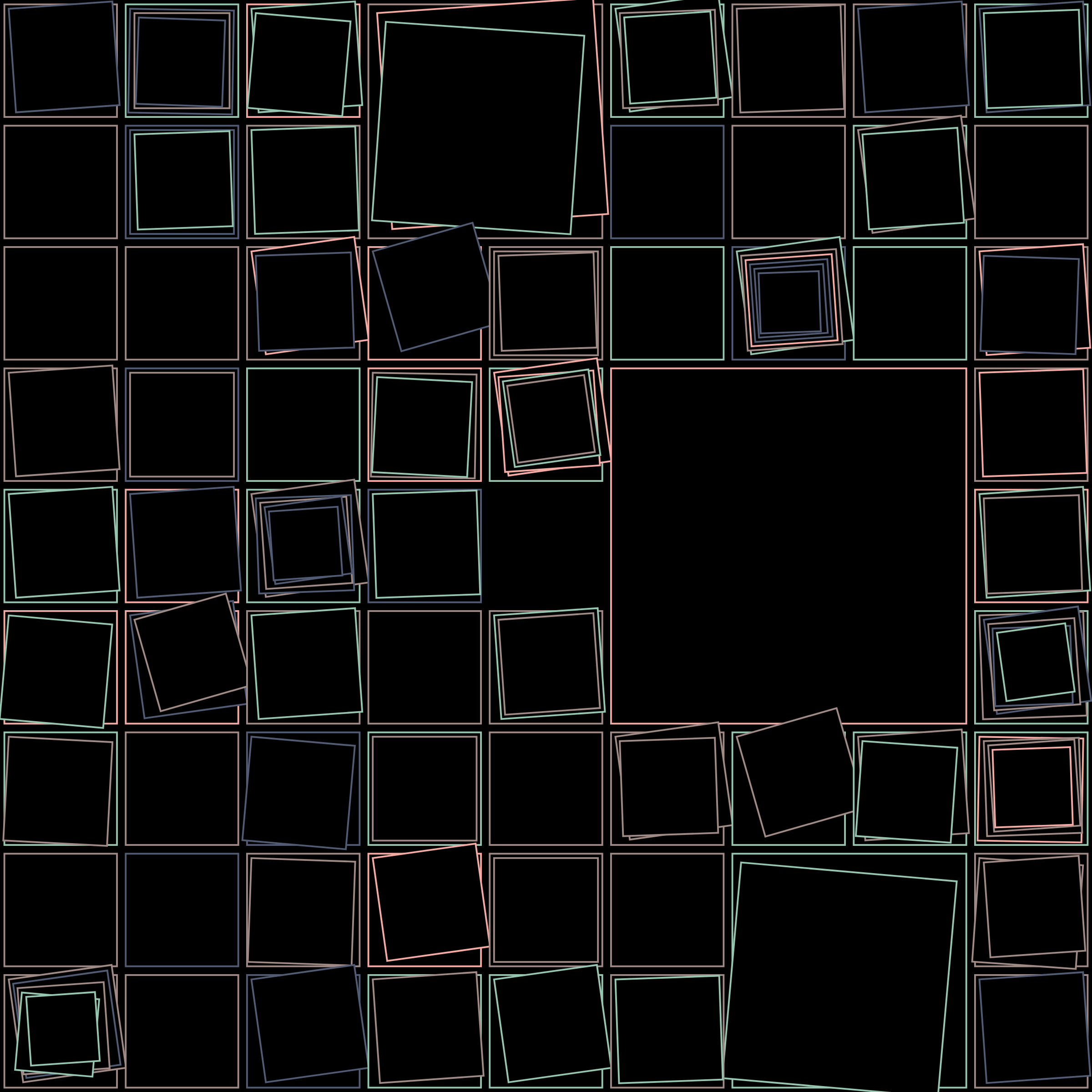 Art Blocks - Art Blocks v2 - Aerial View #179 - NFT # 35000179