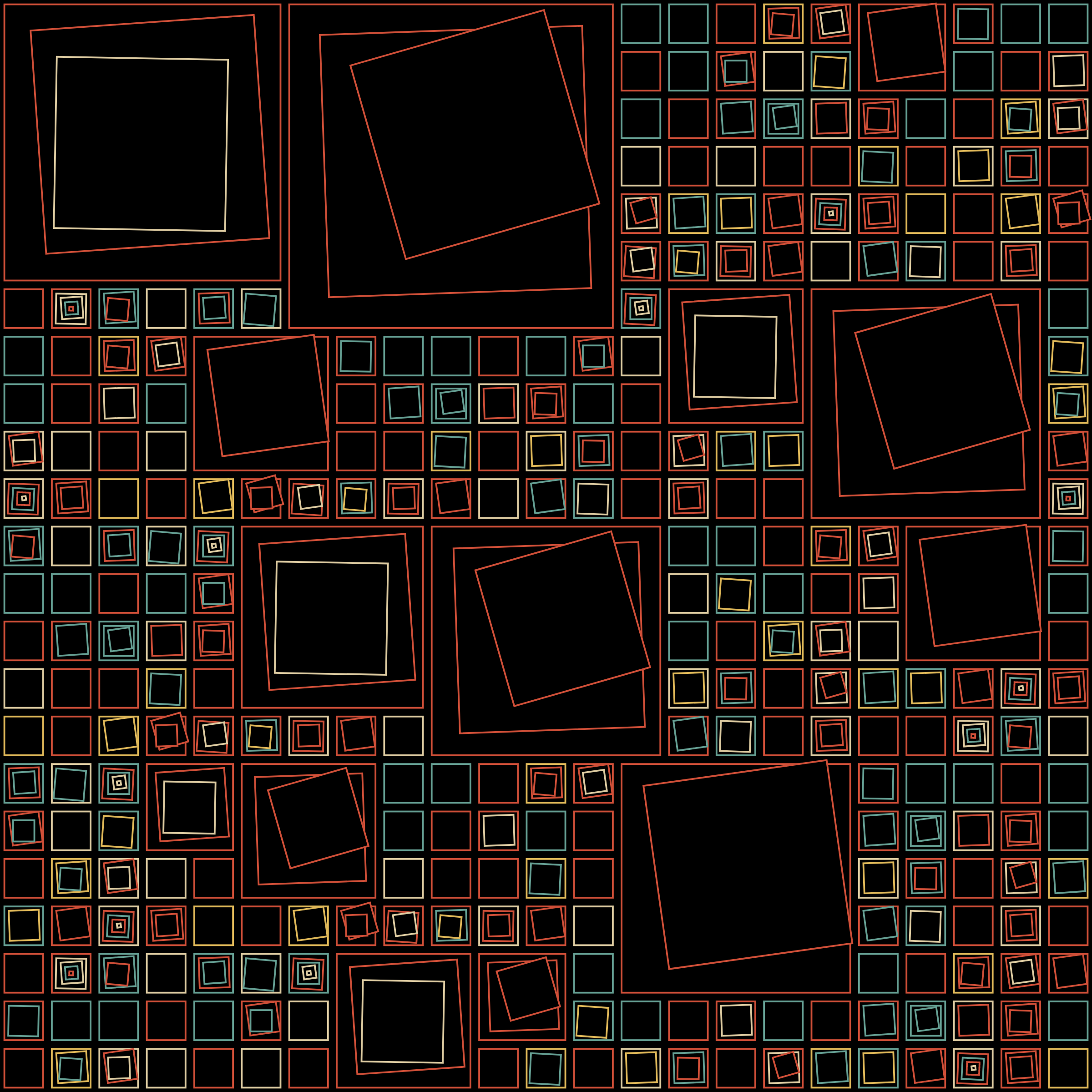 Art Blocks - Art Blocks v2 - Aerial View #185 - NFT # 35000185