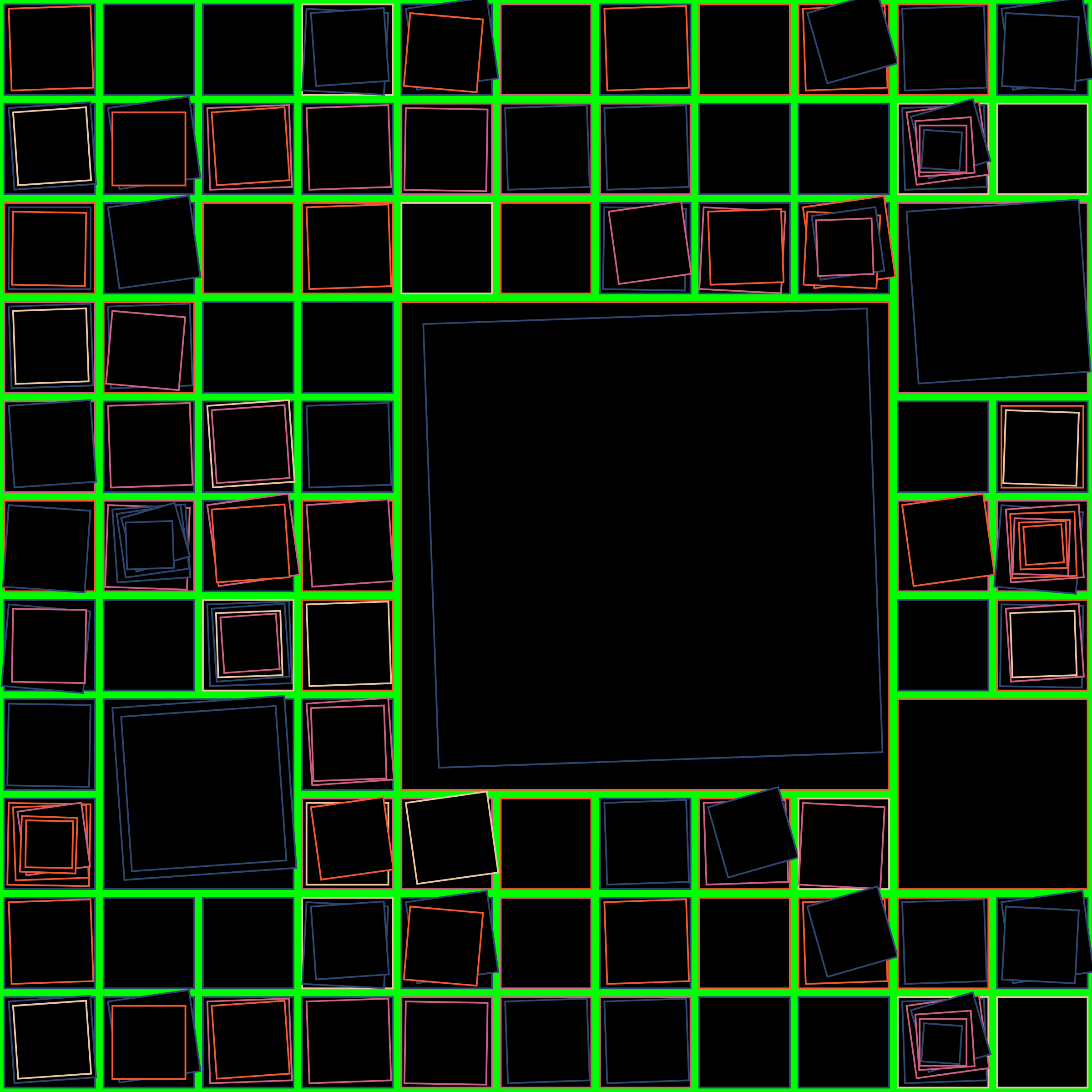 Art Blocks - Art Blocks v2 - Aerial View #186 - NFT # 35000186