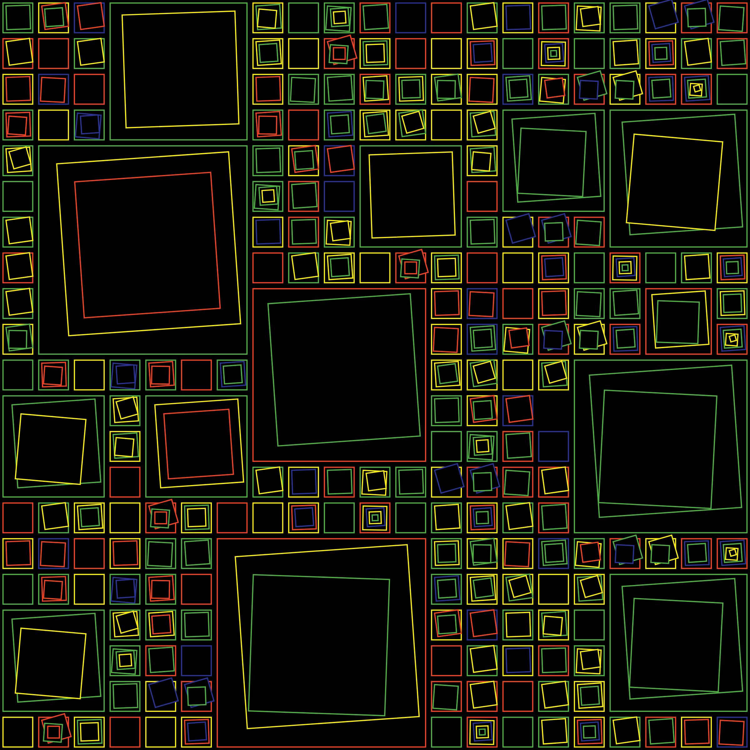 Art Blocks - Art Blocks v2 - Aerial View #195 - NFT # 35000195