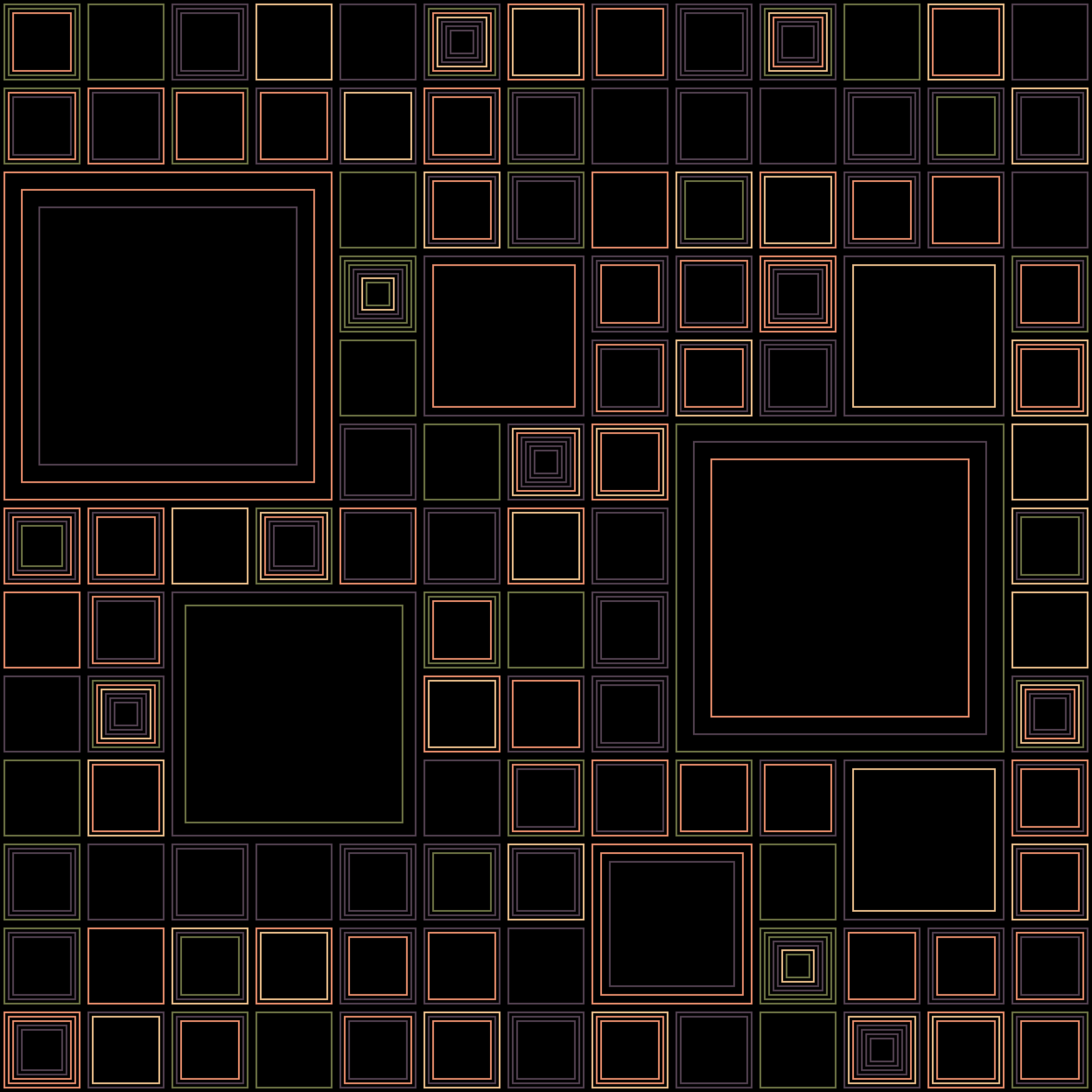 Art Blocks - Art Blocks v2 - Aerial View #204 - NFT # 35000204