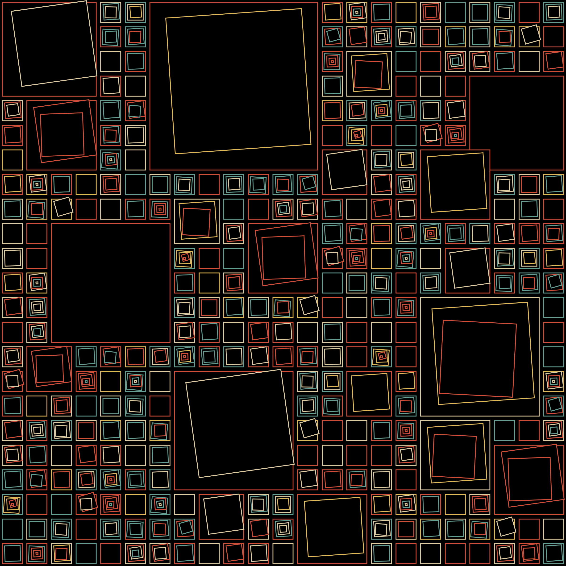 Art Blocks - Art Blocks v2 - Aerial View #205 - NFT # 35000205