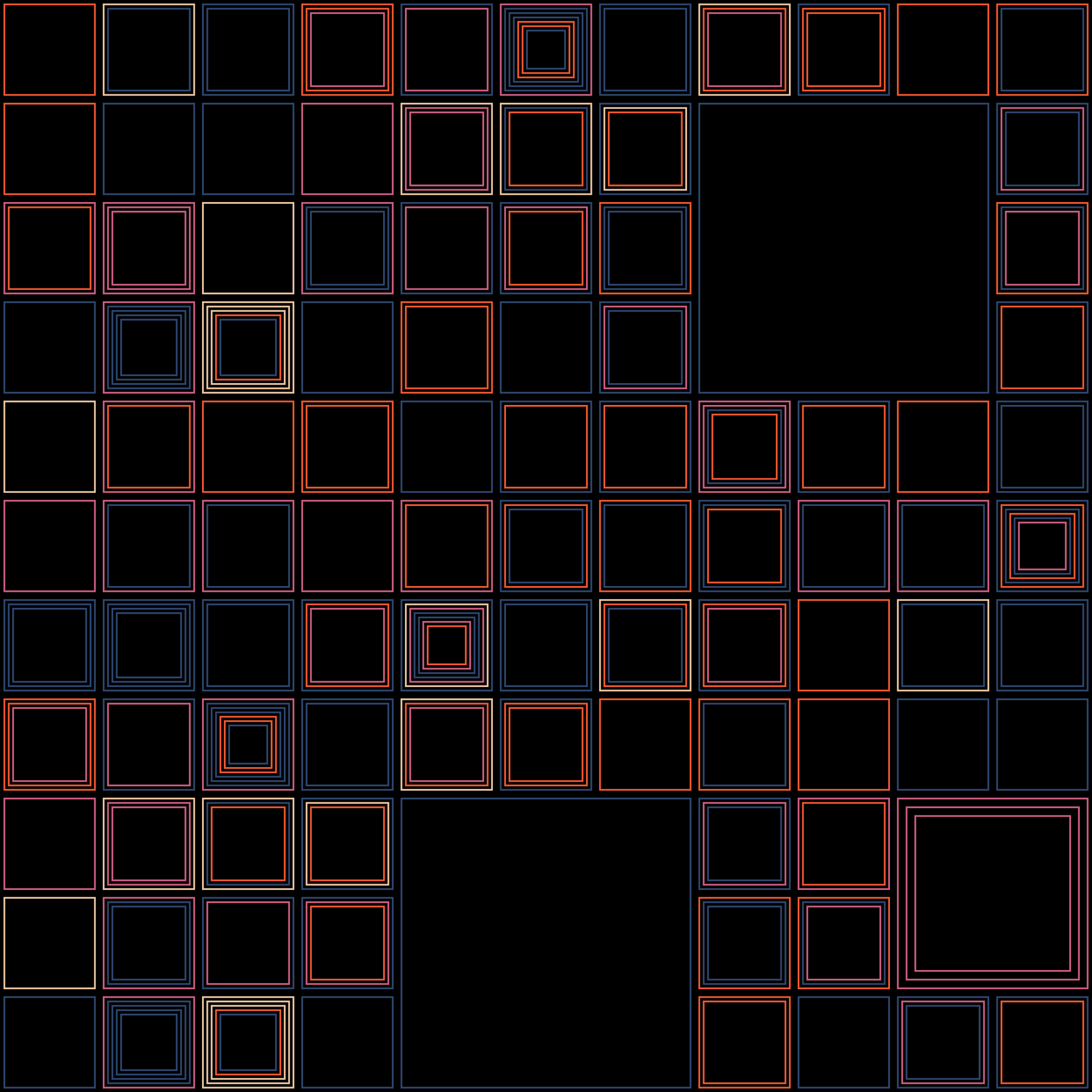 Art Blocks - Art Blocks v2 - Aerial View #219 - NFT # 35000219