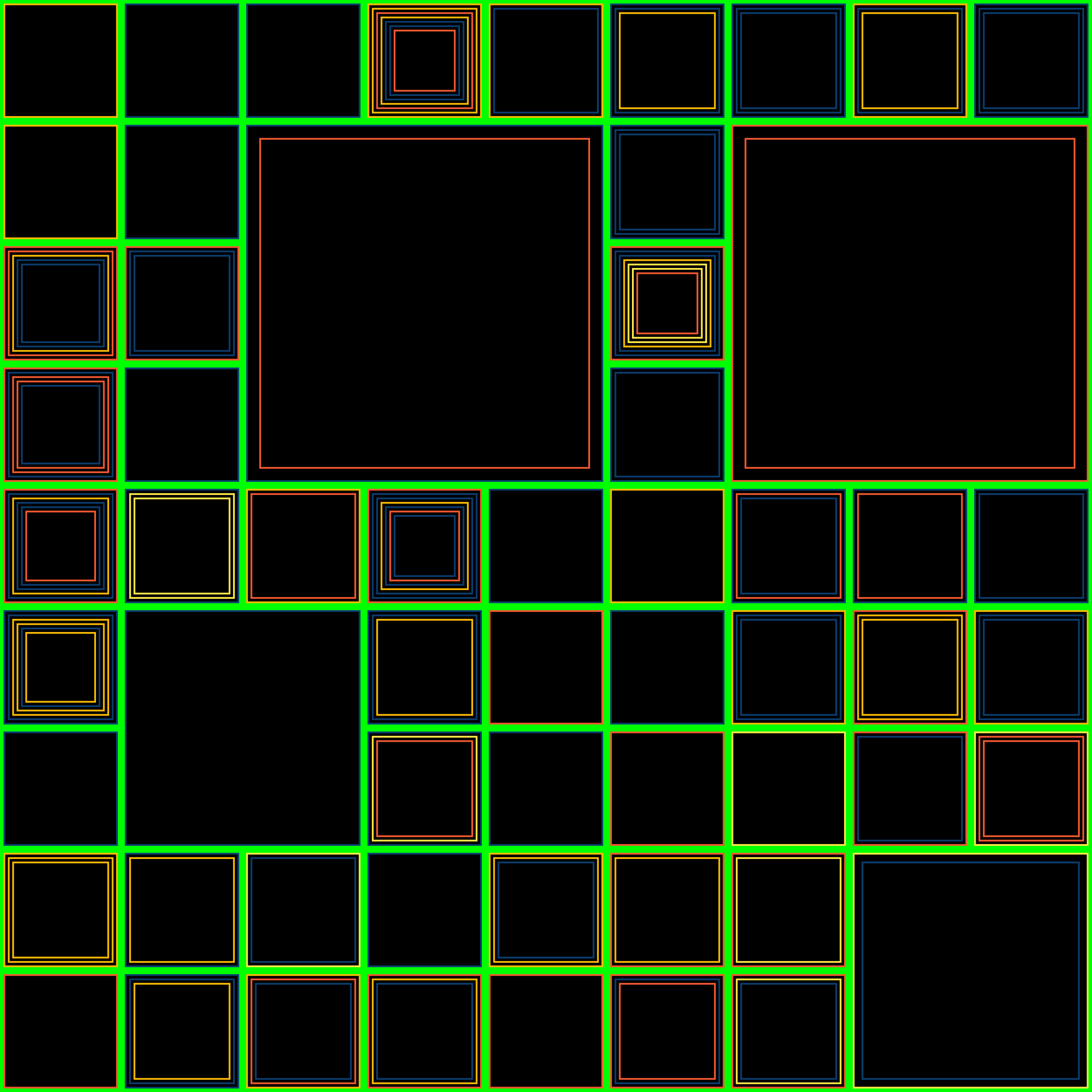 Art Blocks - Art Blocks v2 - Aerial View #223 - NFT # 35000223