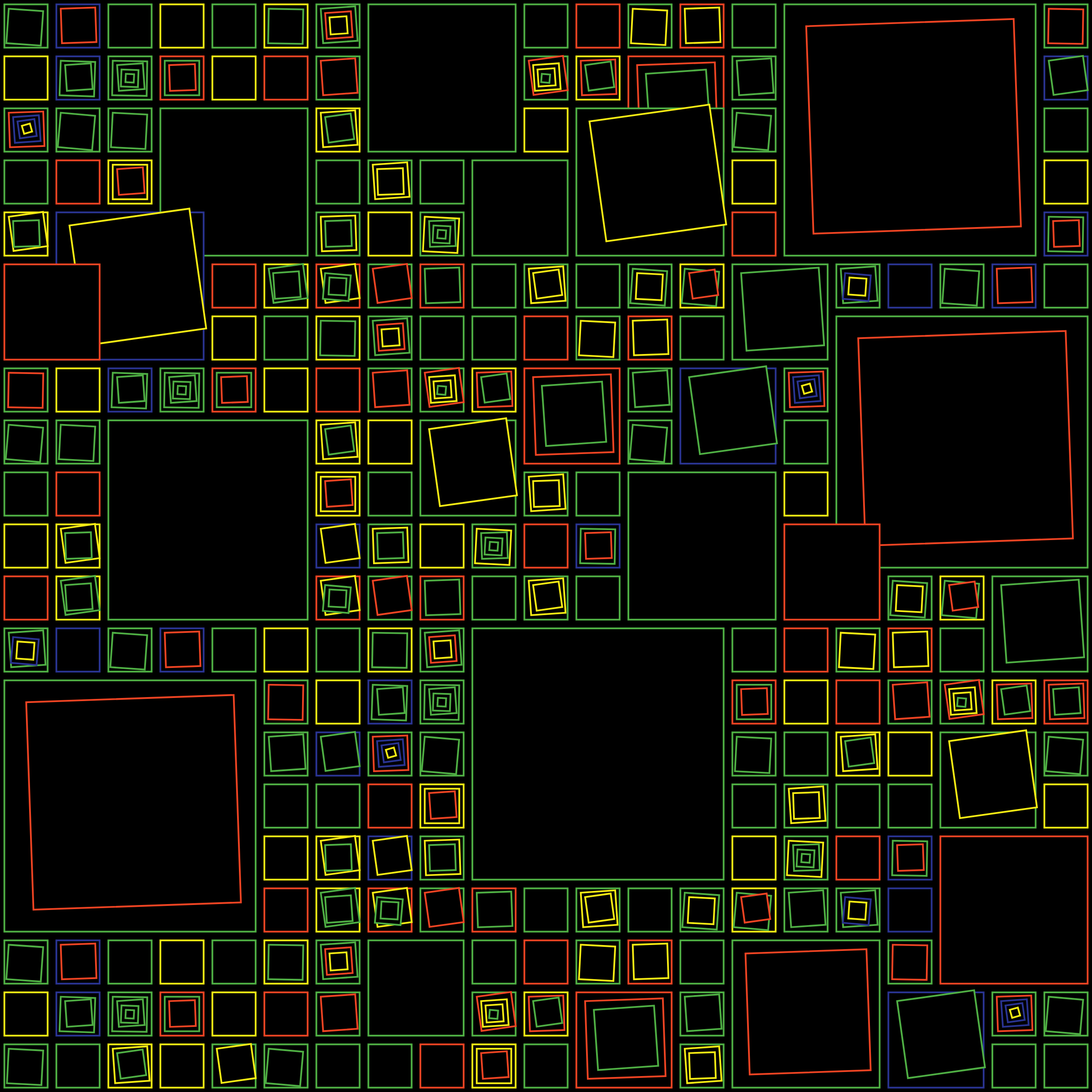 Art Blocks - Art Blocks v2 - Aerial View #233 - NFT # 35000233