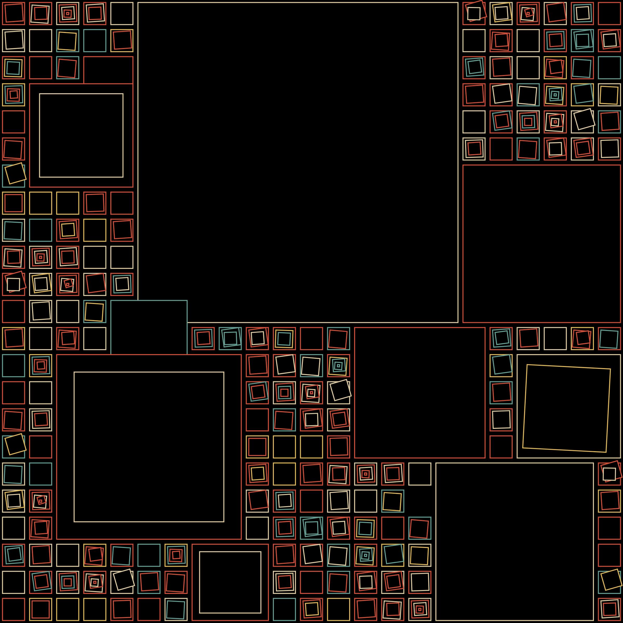 Art Blocks - Art Blocks v2 - Aerial View #238 - NFT # 35000238