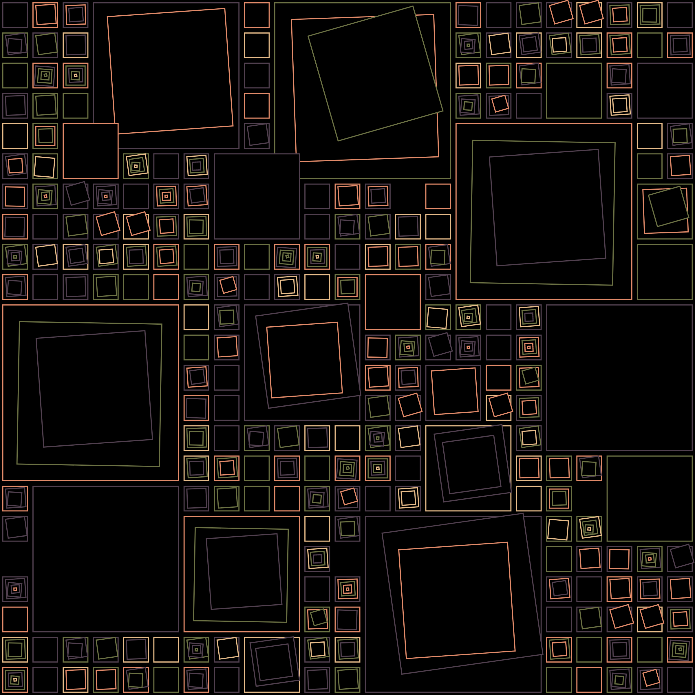 Art Blocks - Art Blocks v2 - Aerial View #248 - NFT # 35000248