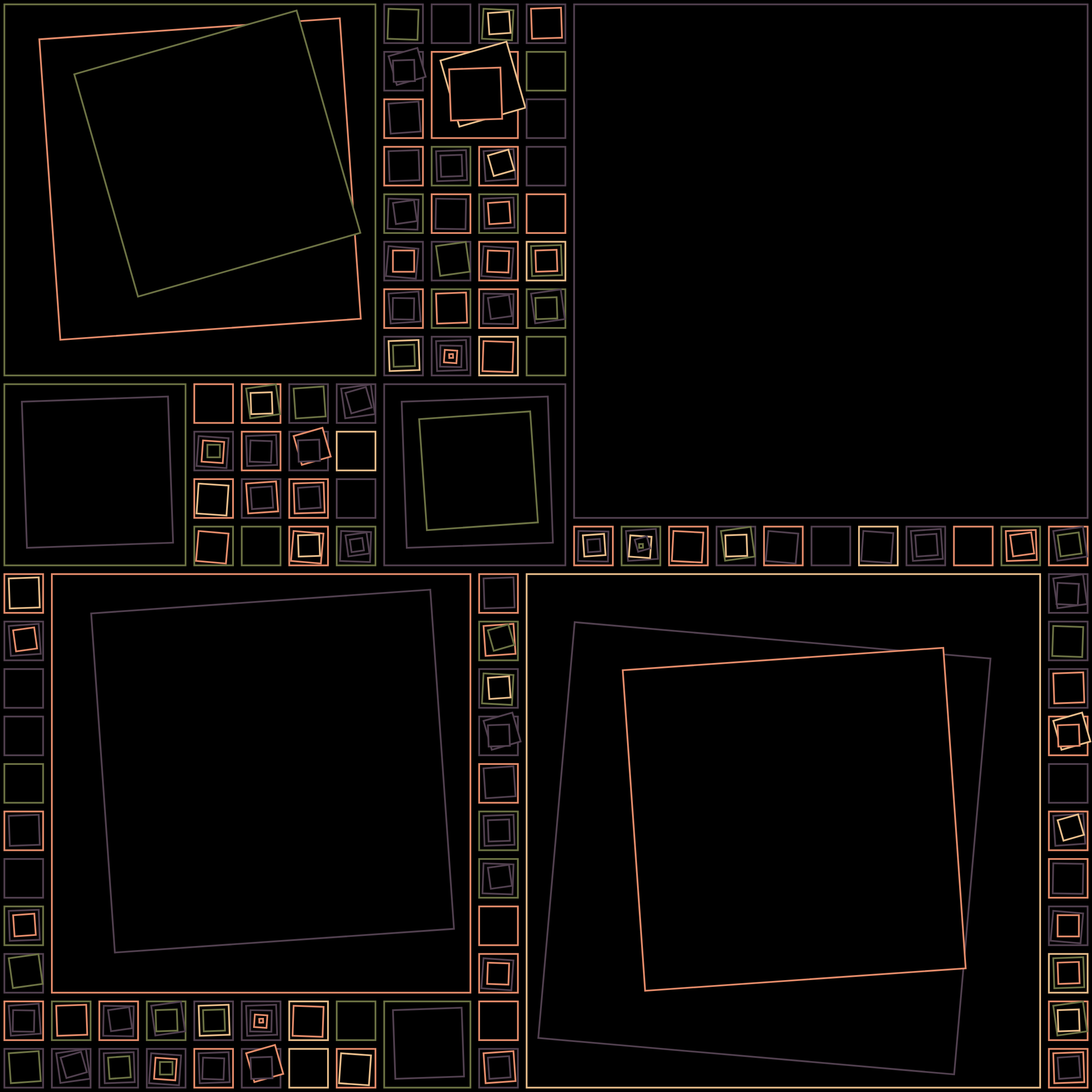 Art Blocks - Art Blocks v2 - Aerial View #249 - NFT # 35000249