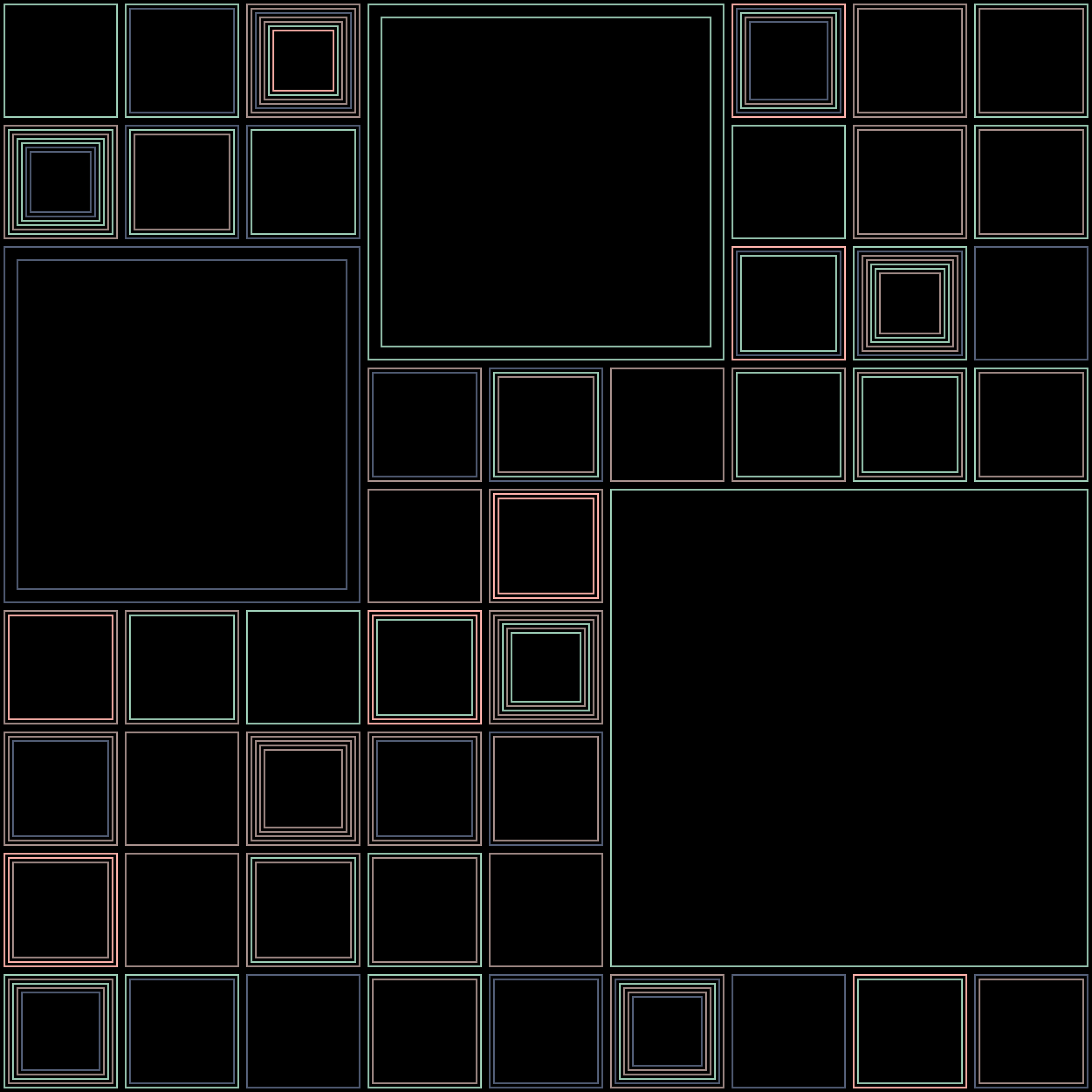 Art Blocks - Art Blocks v2 - Aerial View #252 - NFT # 35000252