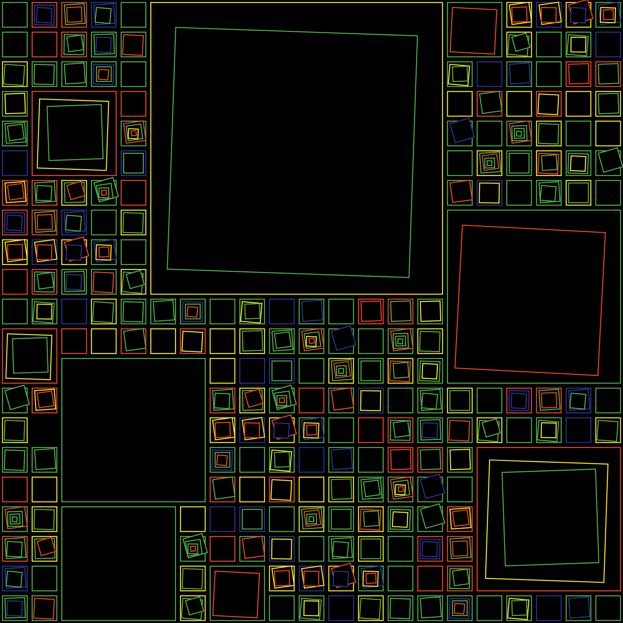 Art Blocks - Art Blocks v2 - Aerial View #264 - NFT # 35000264