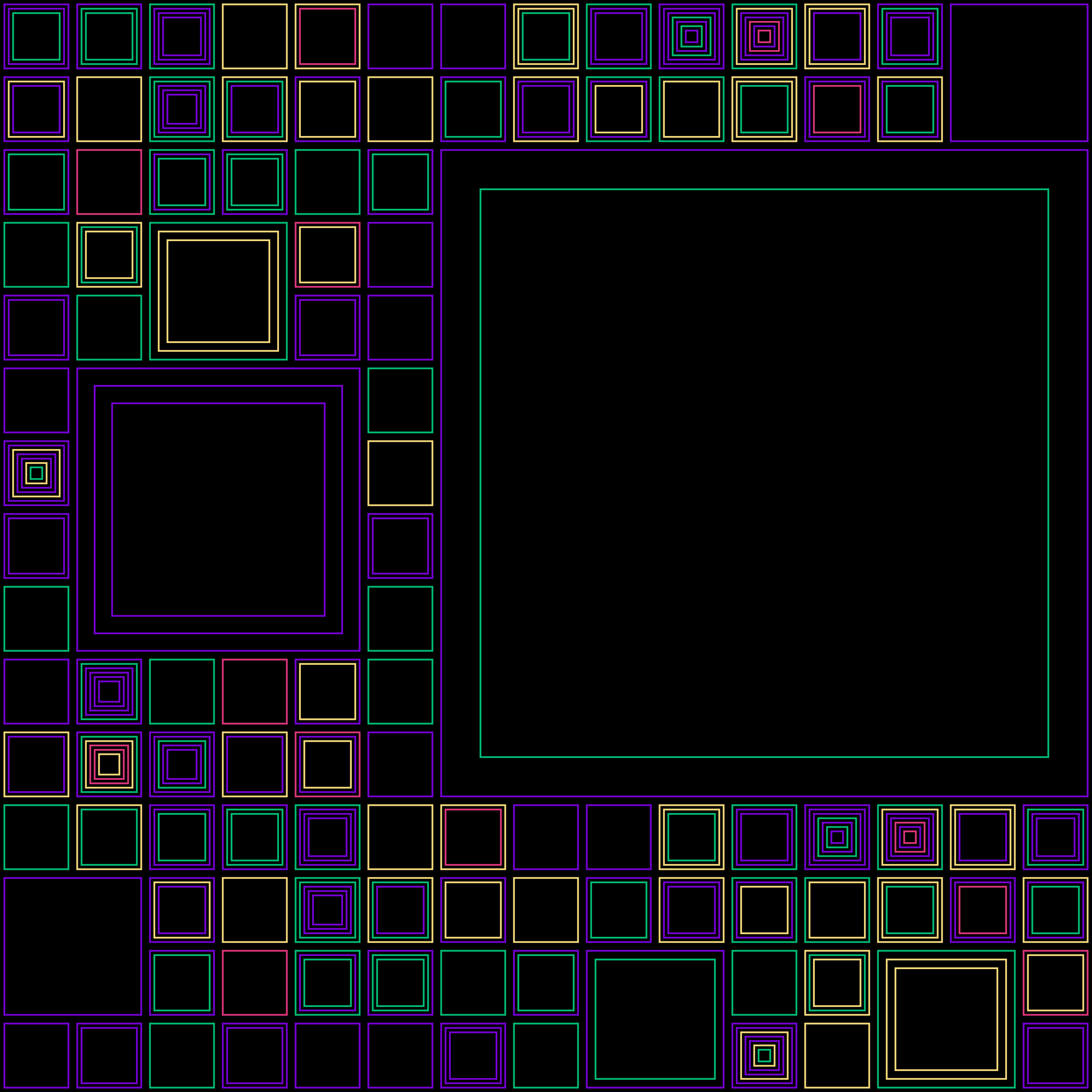 Art Blocks - Art Blocks v2 - Aerial View #287 - NFT # 35000287