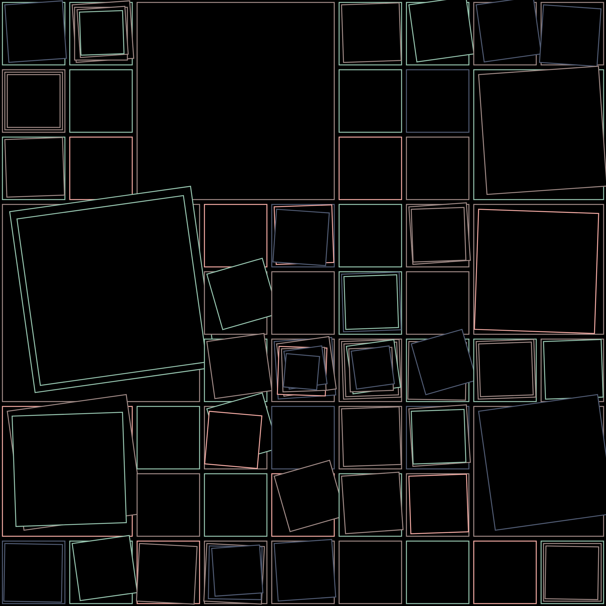 Art Blocks - Art Blocks v2 - Aerial View #295 - NFT # 35000295