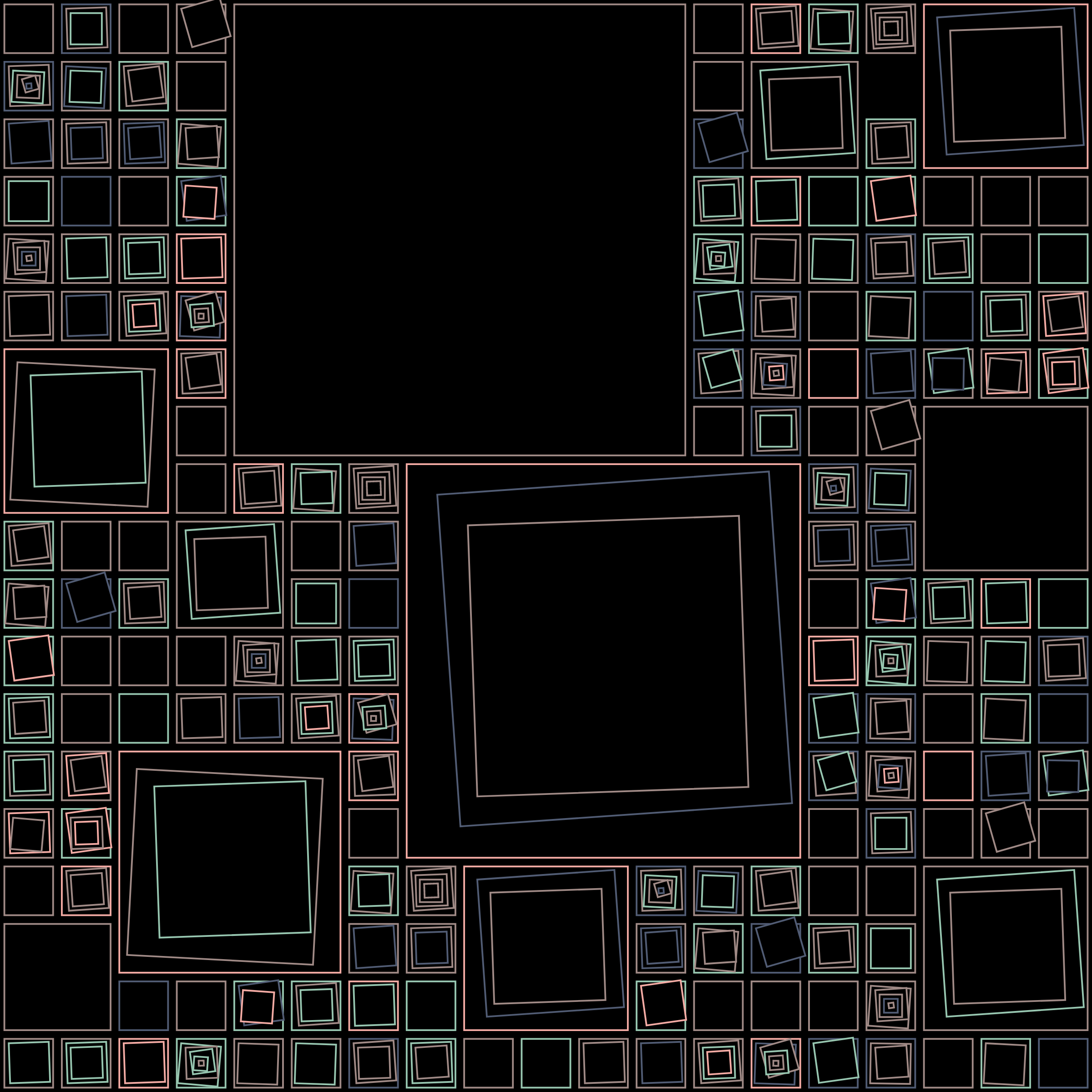 Art Blocks - Art Blocks v2 - Aerial View #302 - NFT # 35000302