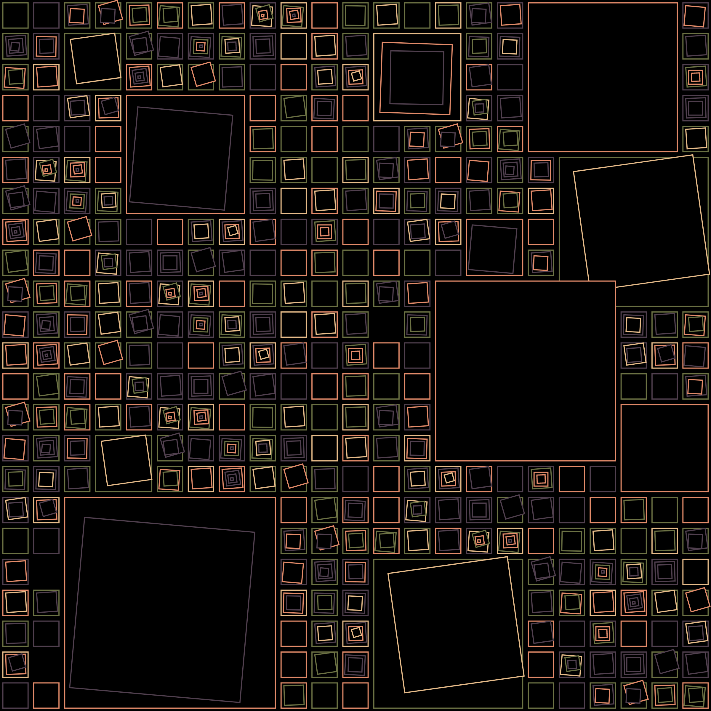 Art Blocks - Art Blocks v2 - Aerial View #307 - NFT # 35000307