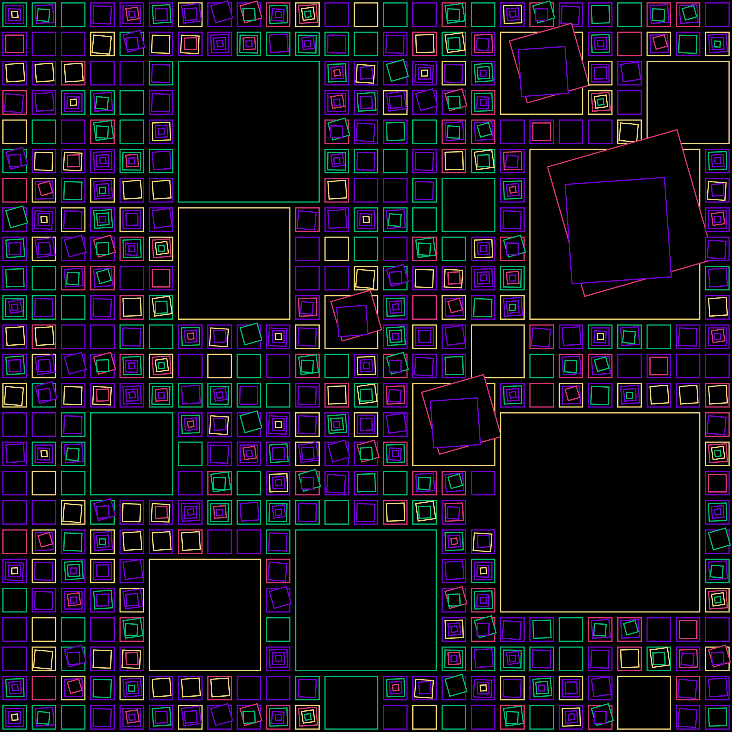 Art Blocks - Art Blocks v2 - Aerial View #325 - NFT # 35000325