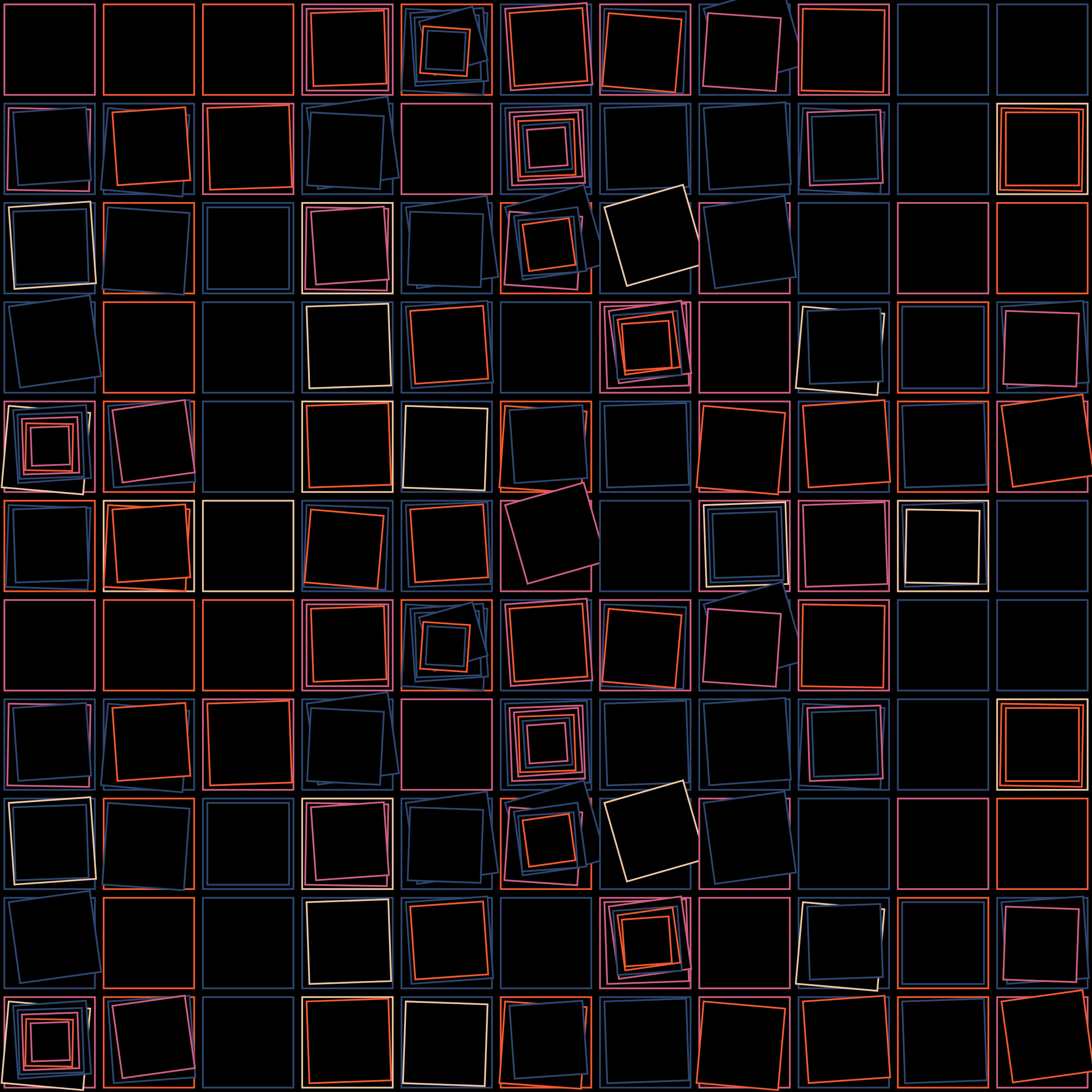 Art Blocks - Art Blocks v2 - Aerial View #340 - NFT # 35000340