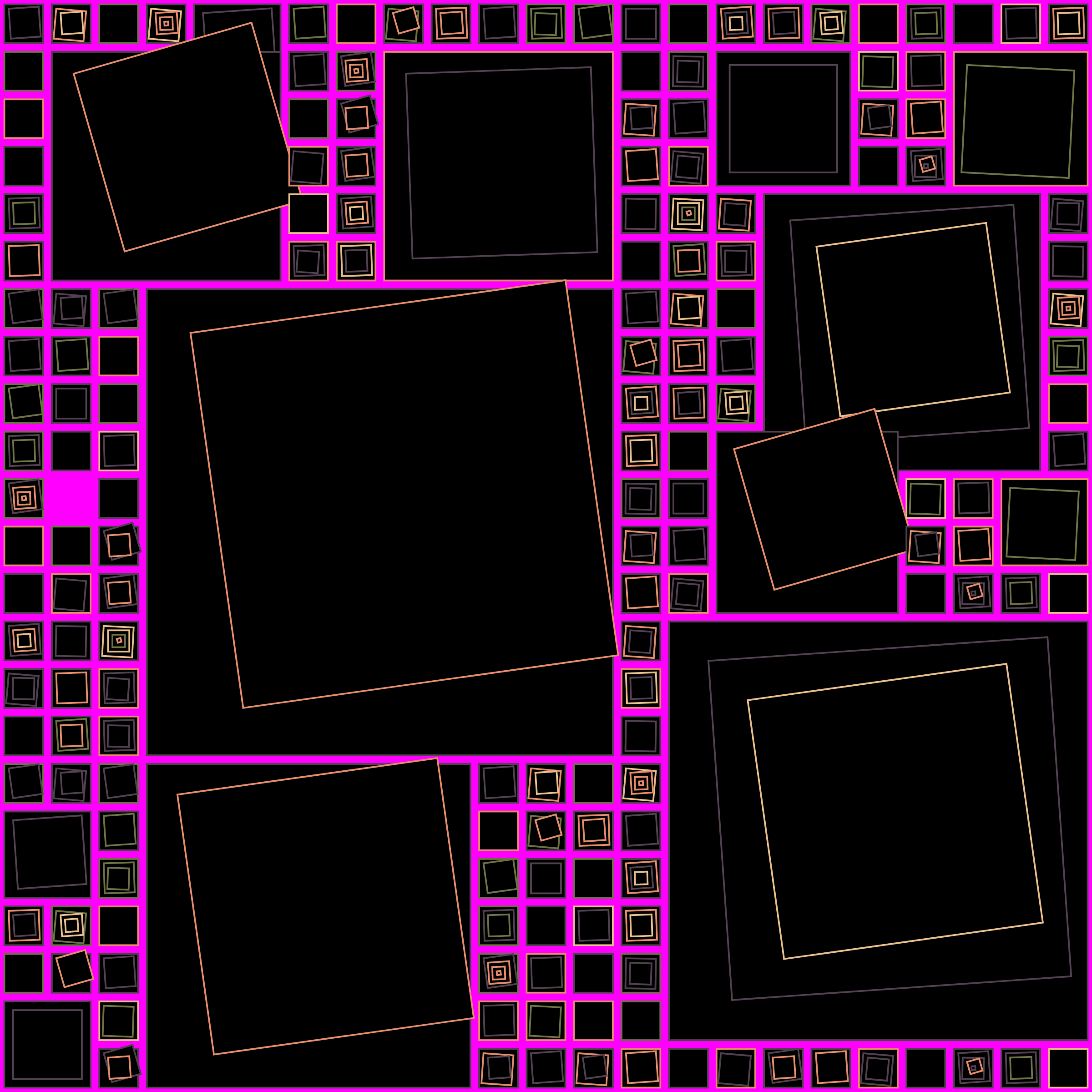 Art Blocks - Art Blocks v2 - Aerial View #348 - NFT # 35000348