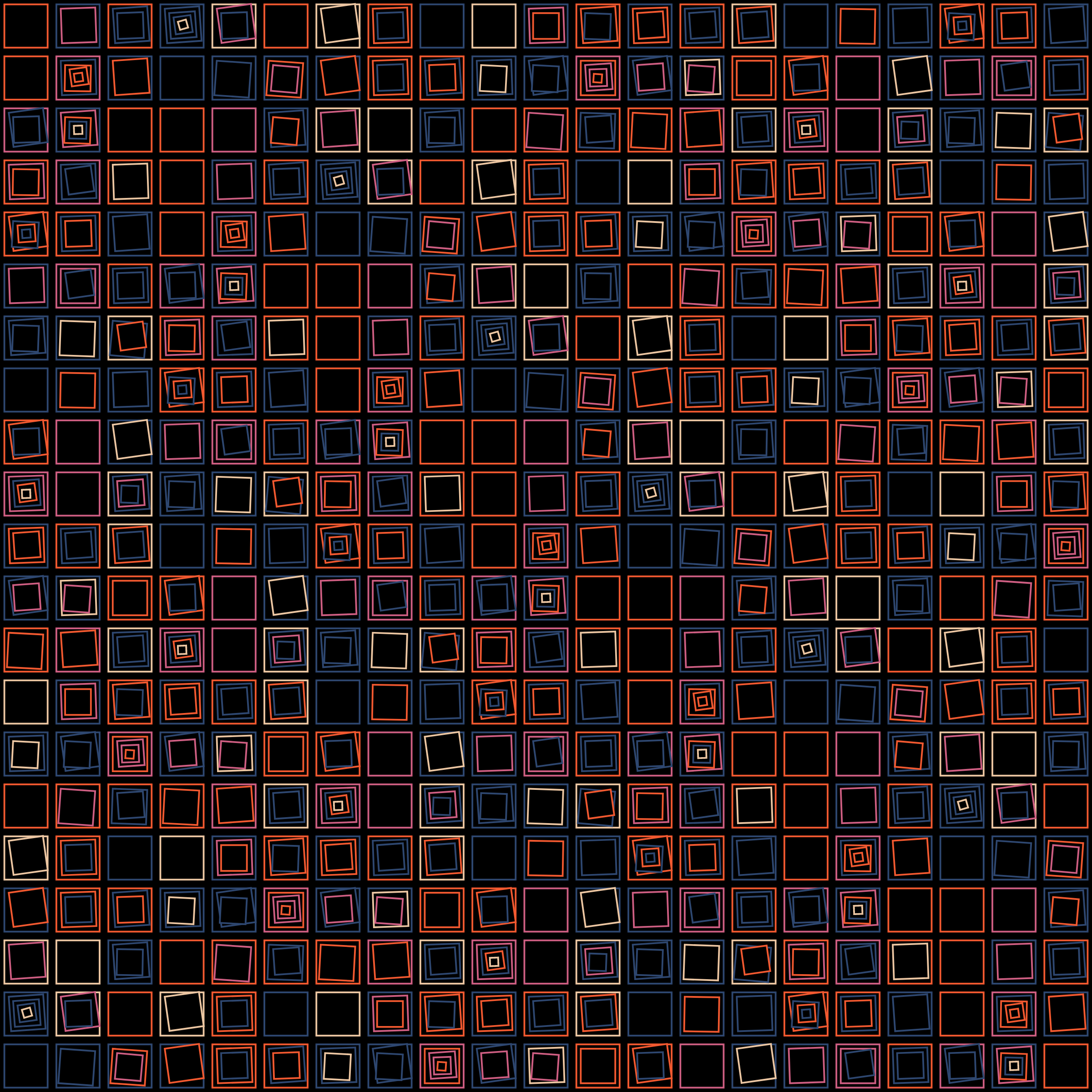 Art Blocks - Art Blocks v2 - Aerial View #352 - NFT # 35000352