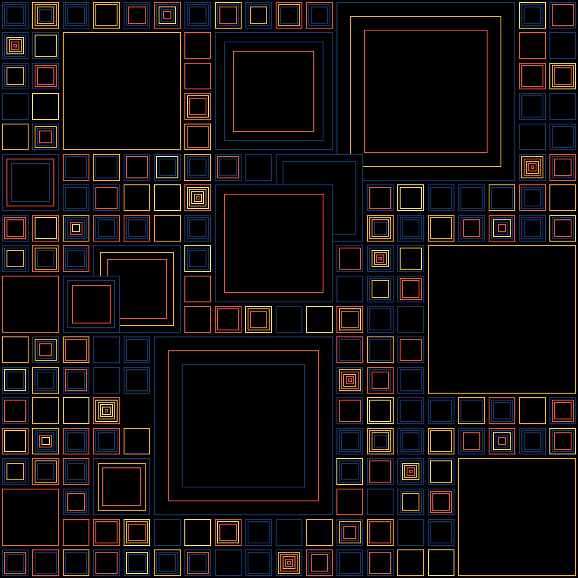 Art Blocks - Art Blocks v2 - Aerial View #354 - NFT # 35000354