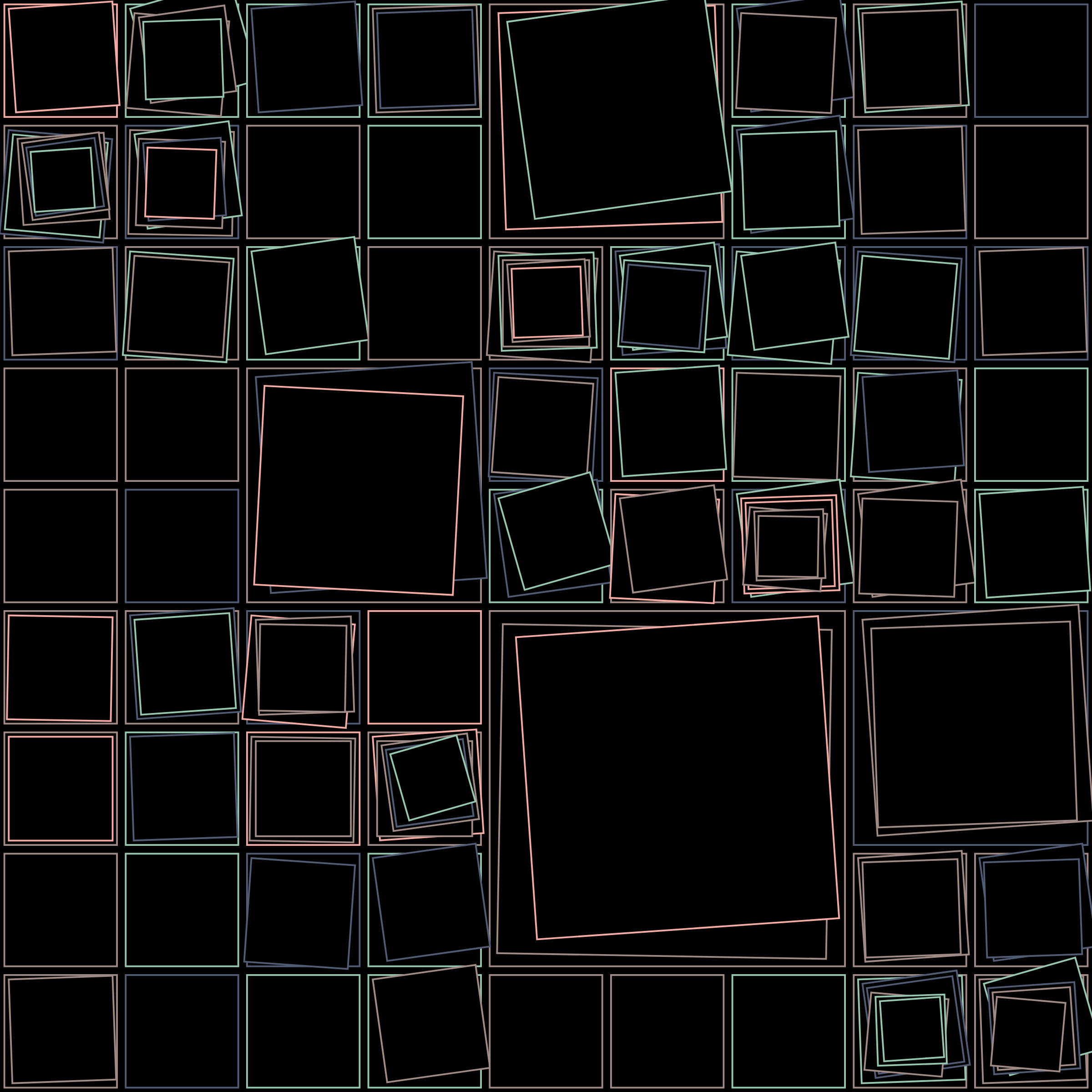 Art Blocks - Art Blocks v2 - Aerial View #358 - NFT # 35000358