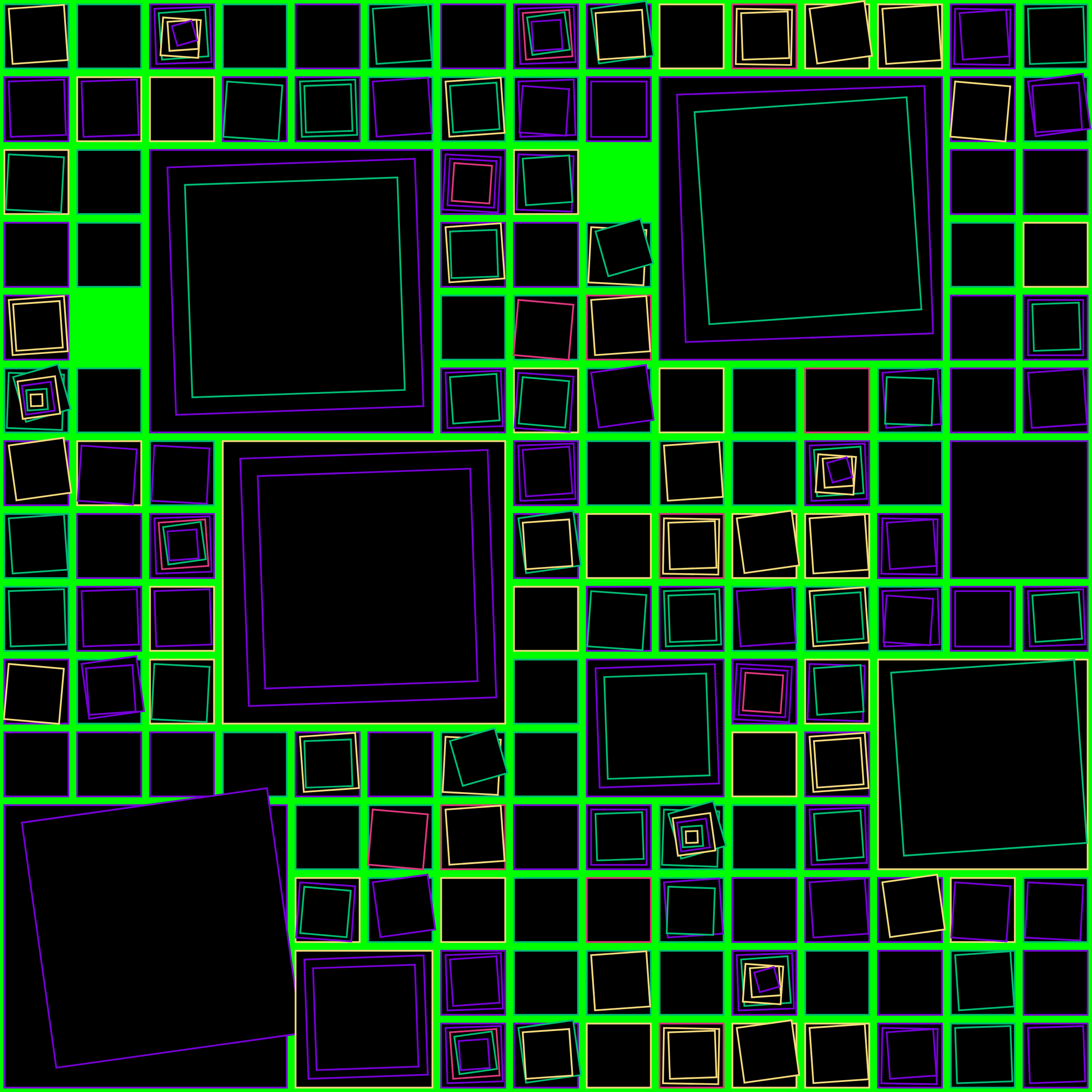 Art Blocks - Art Blocks v2 - Aerial View #370 - NFT # 35000370