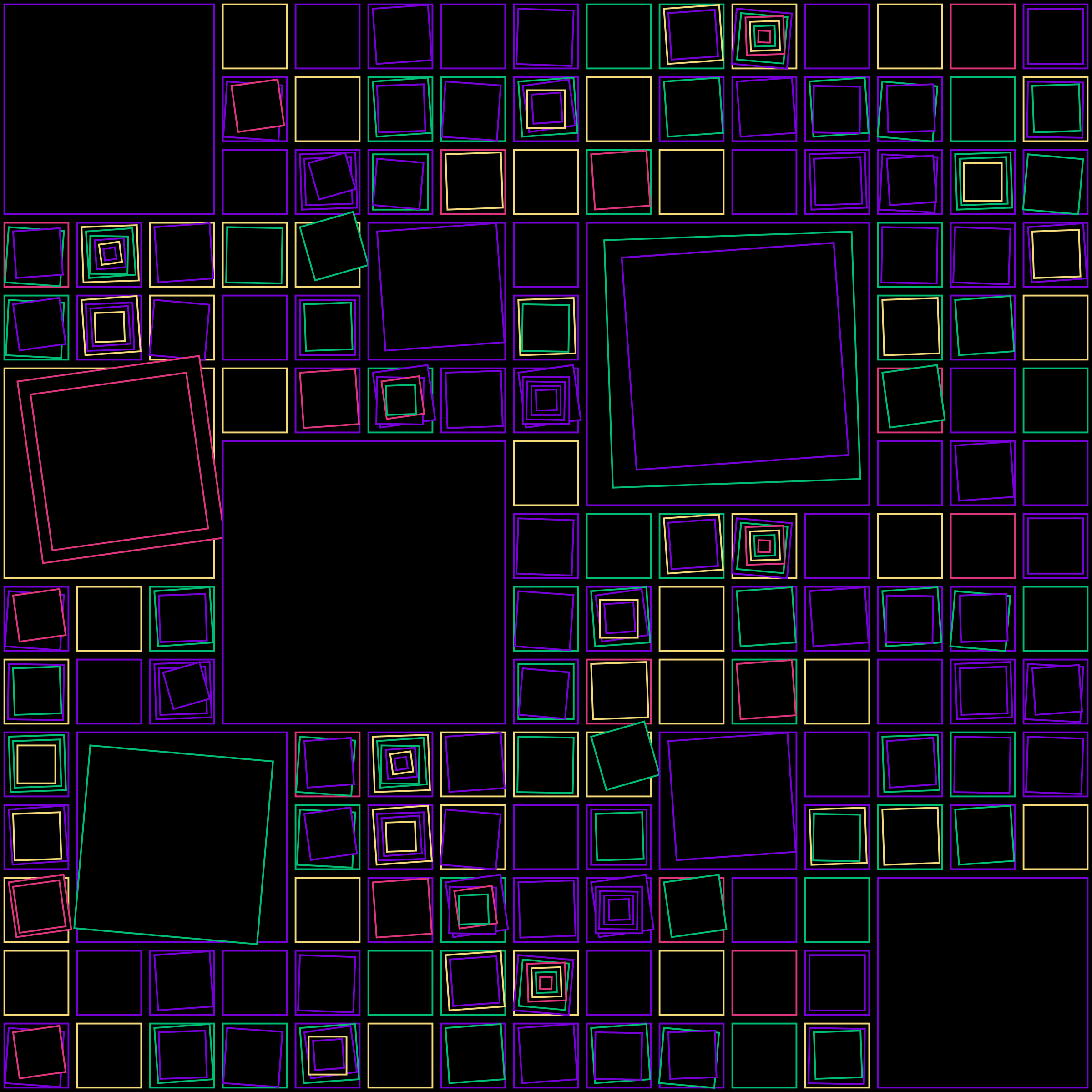 Art Blocks - Art Blocks v2 - Aerial View #383 - NFT # 35000383