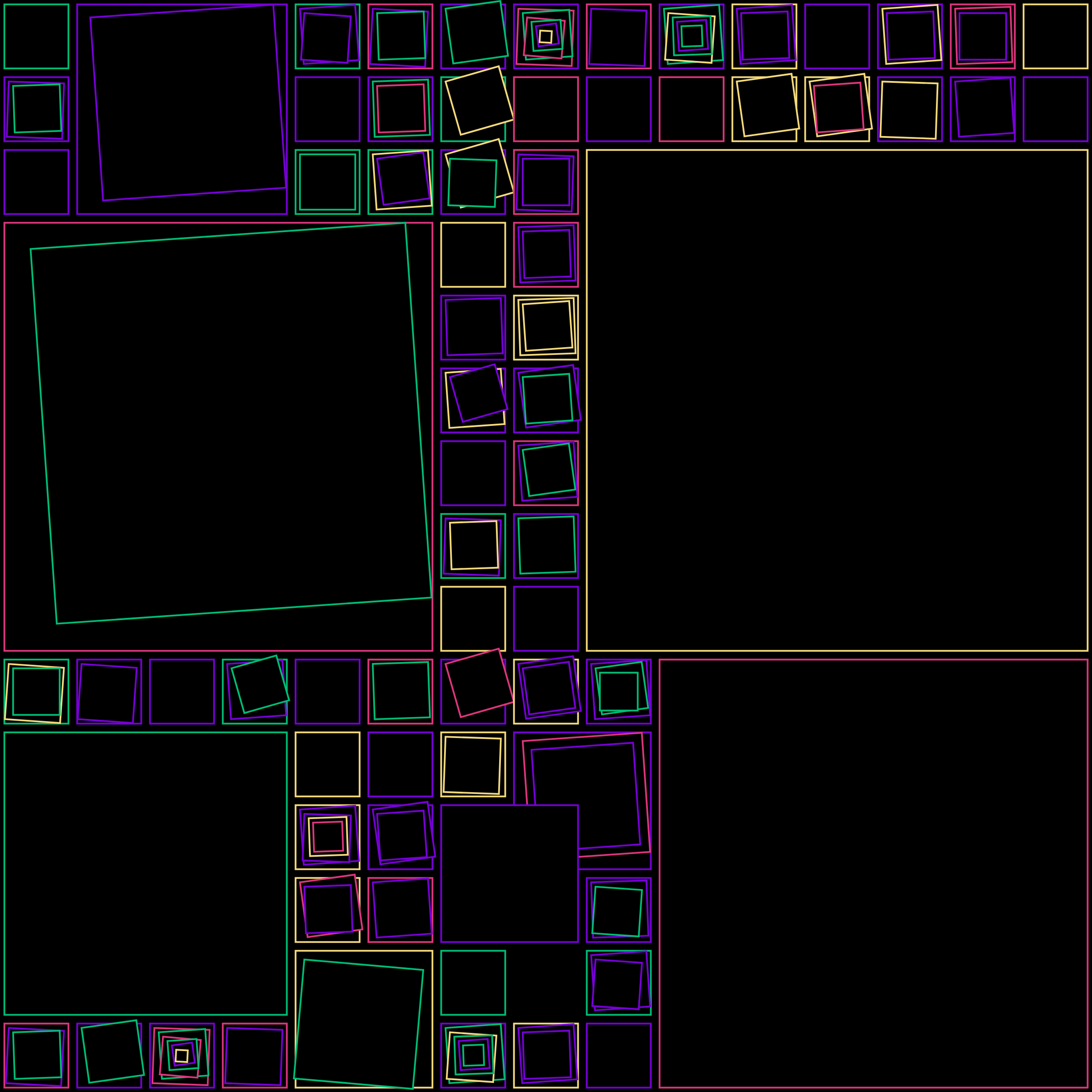 Art Blocks - Art Blocks v2 - Aerial View #385 - NFT # 35000385